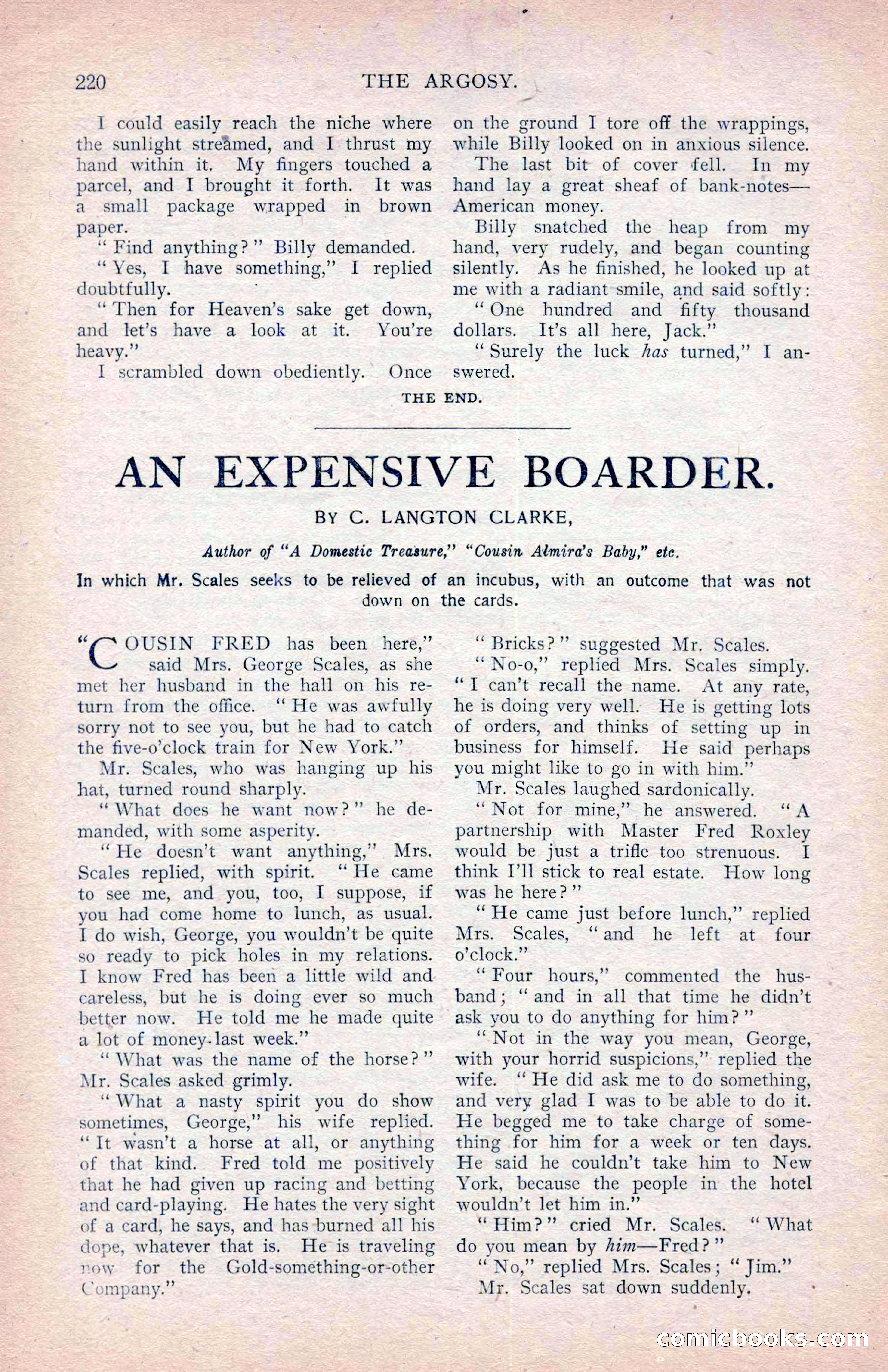 The Argosy, January 1907 — page 38 of 220