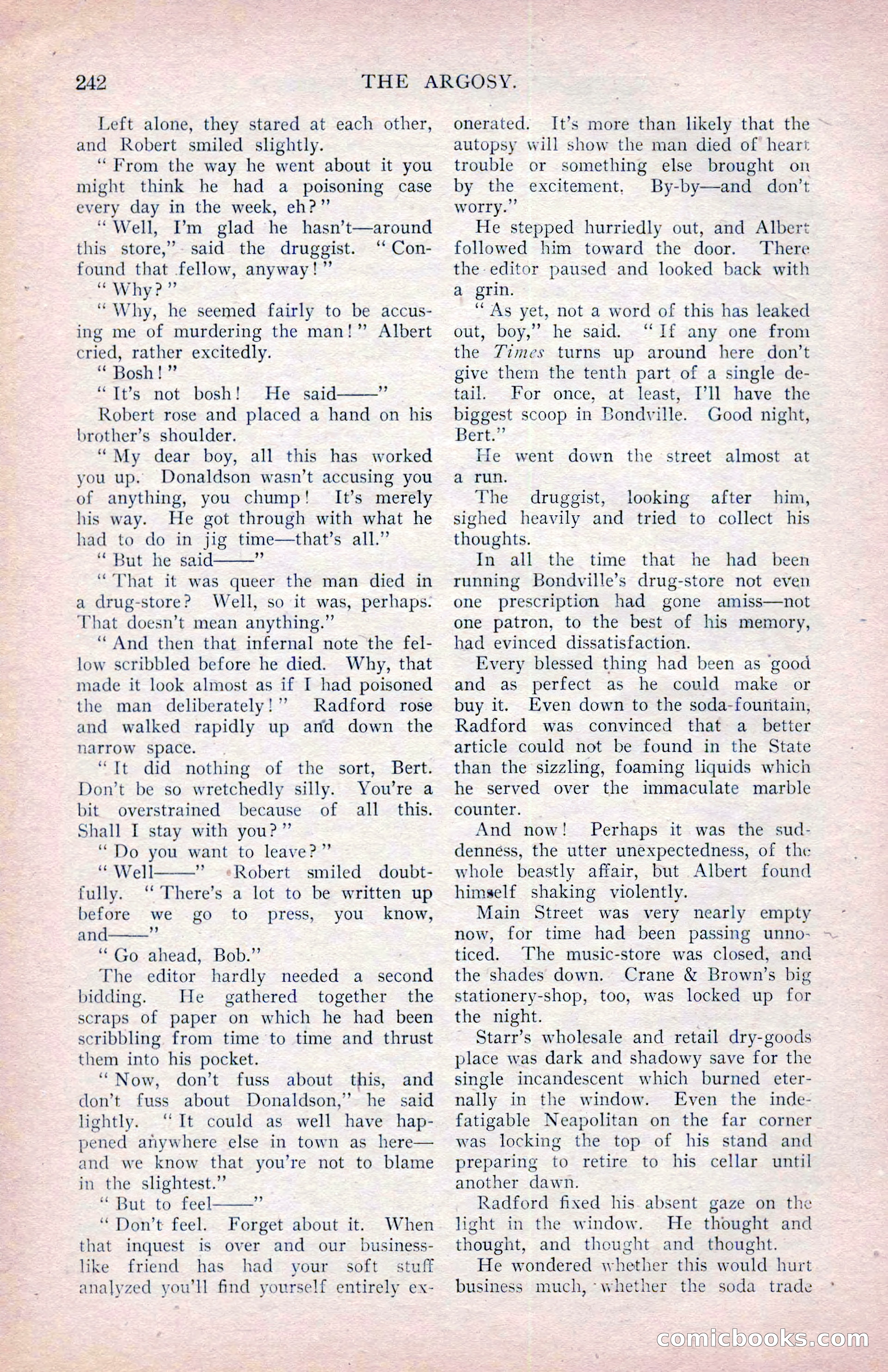The Argosy, January 1907 — page 60 of 220