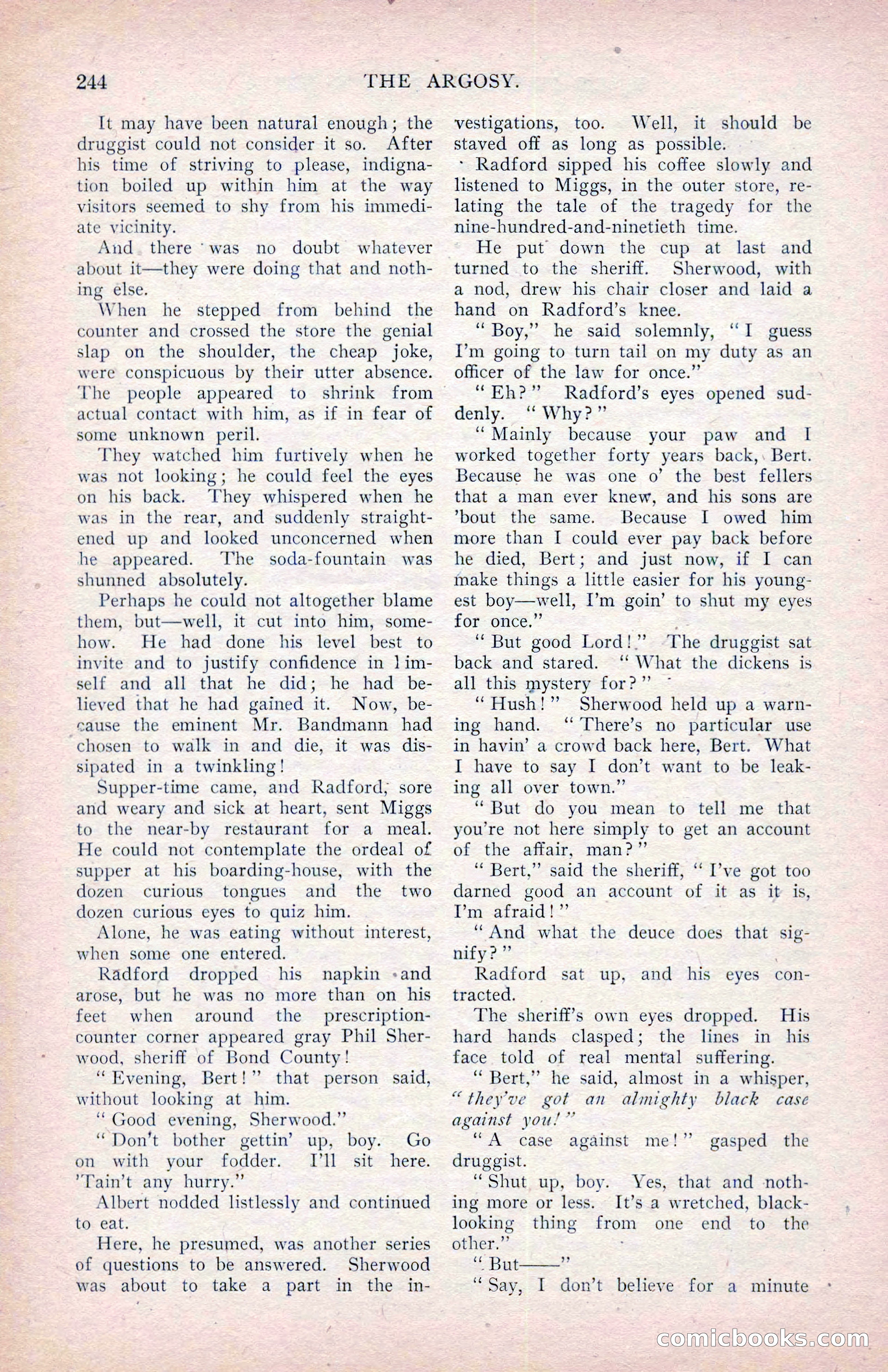 The Argosy, January 1907 — page 62 of 220