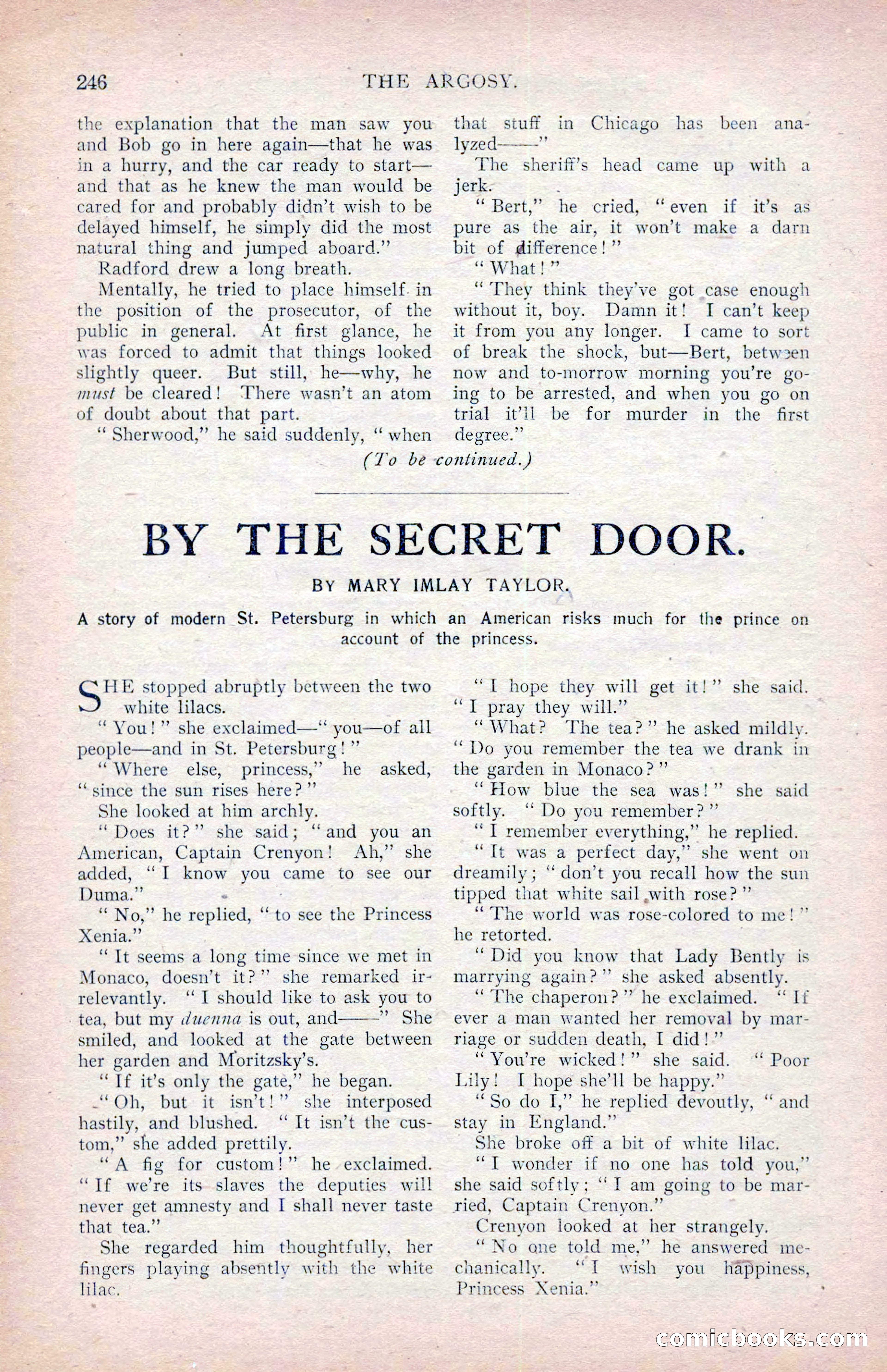 The Argosy, January 1907 — page 64 of 220