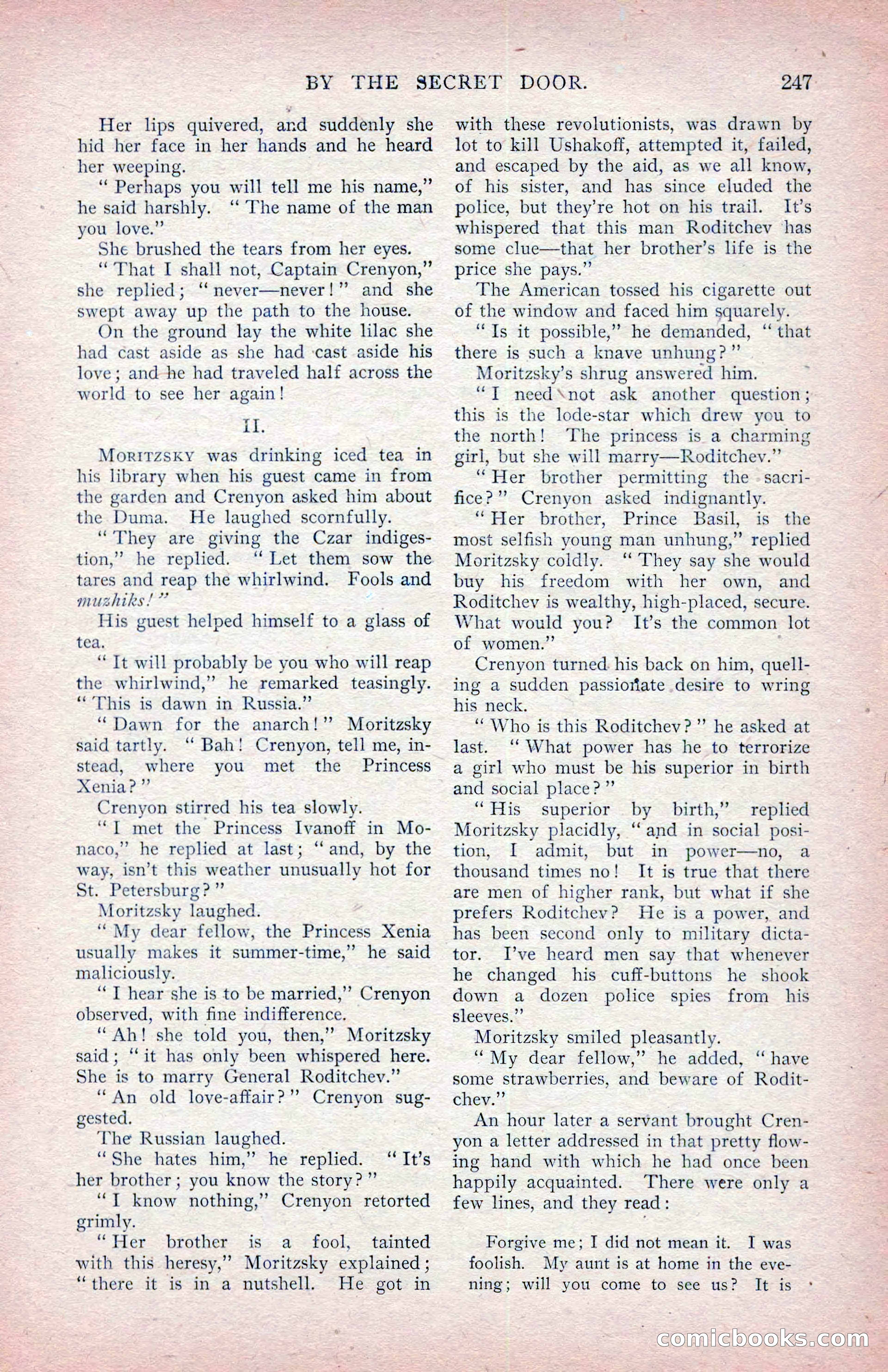 The Argosy, January 1907 — page 65 of 220
