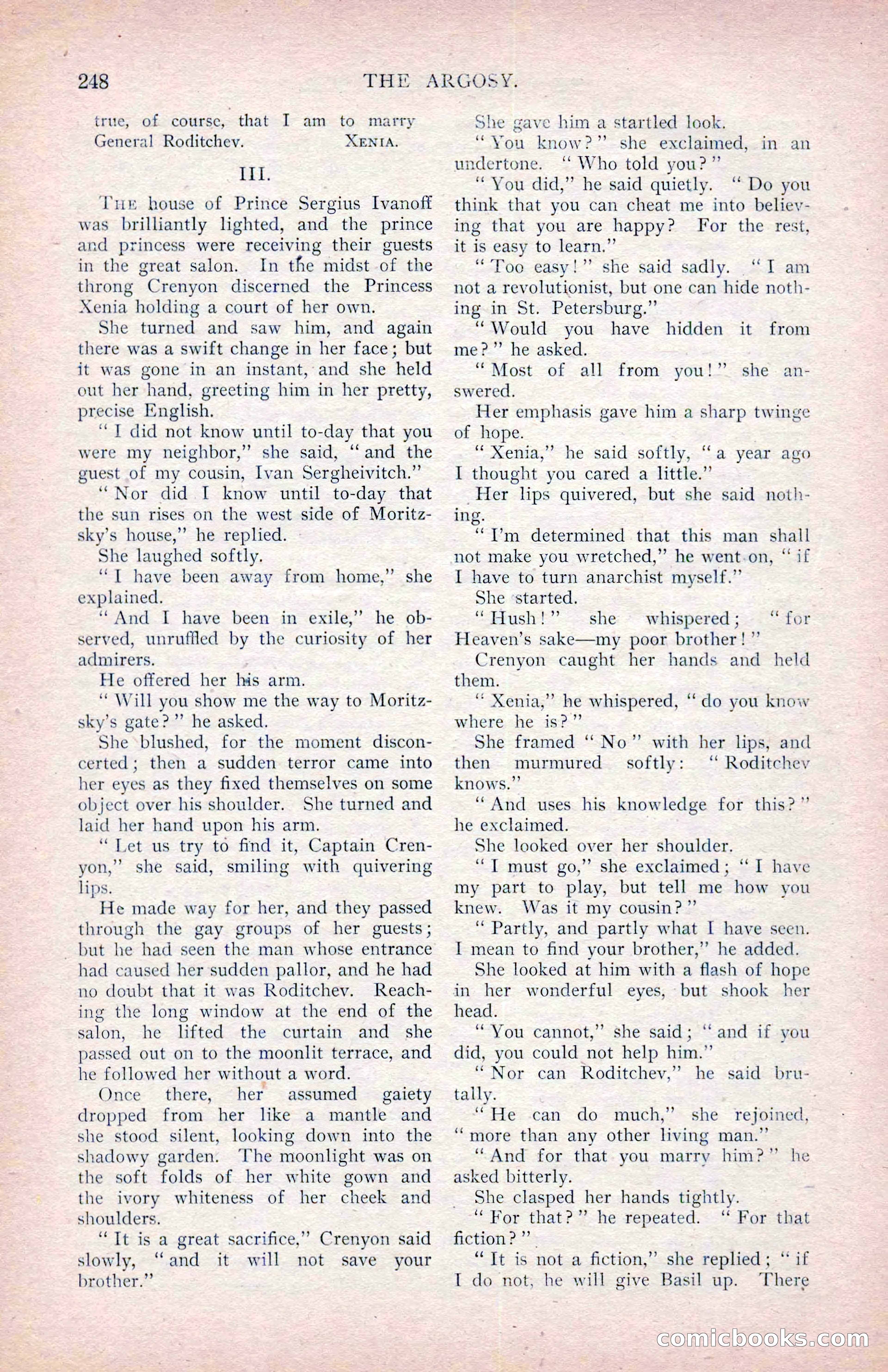 The Argosy, January 1907 — page 66 of 220