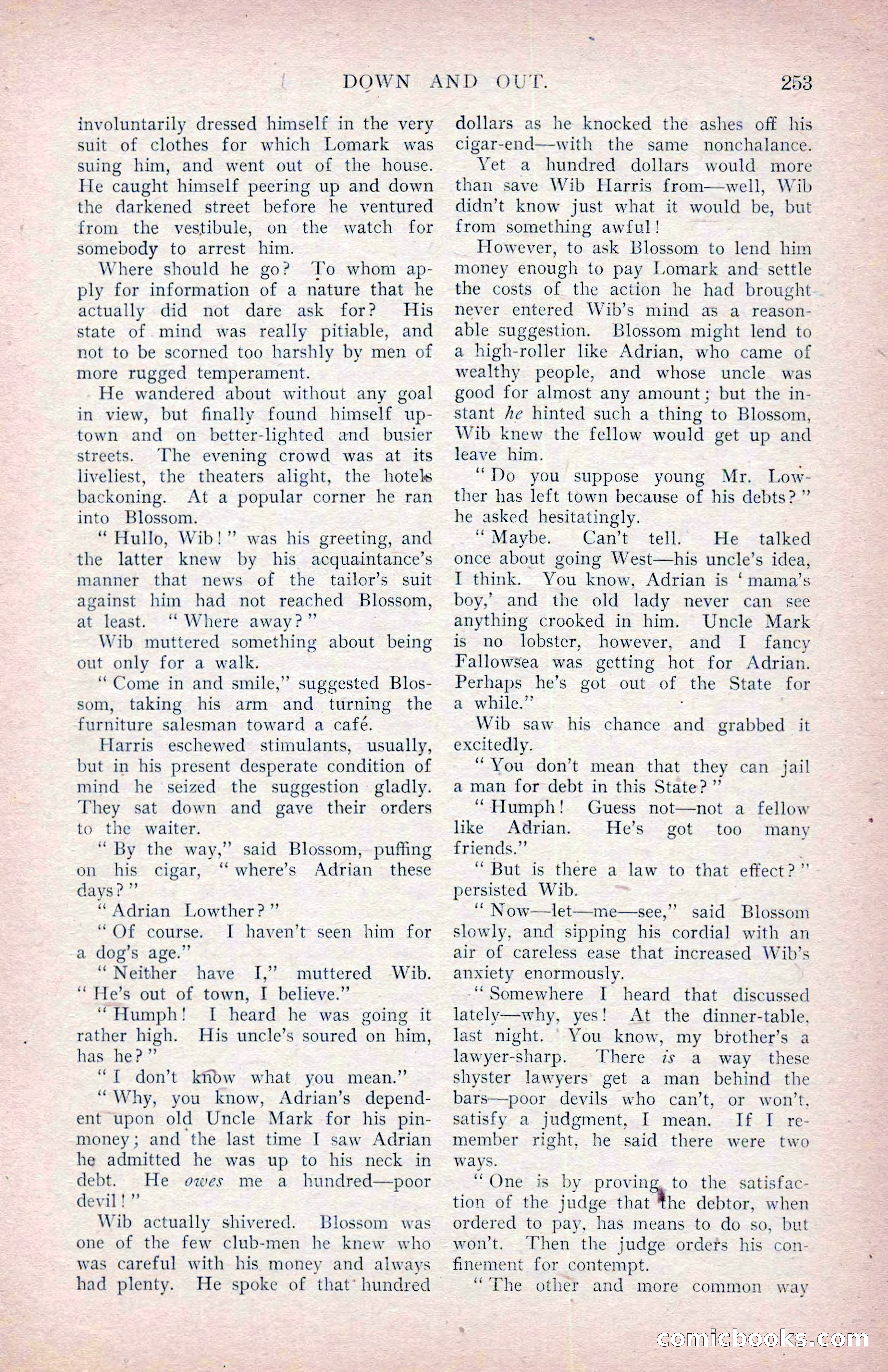 The Argosy, January 1907 — page 71 of 220