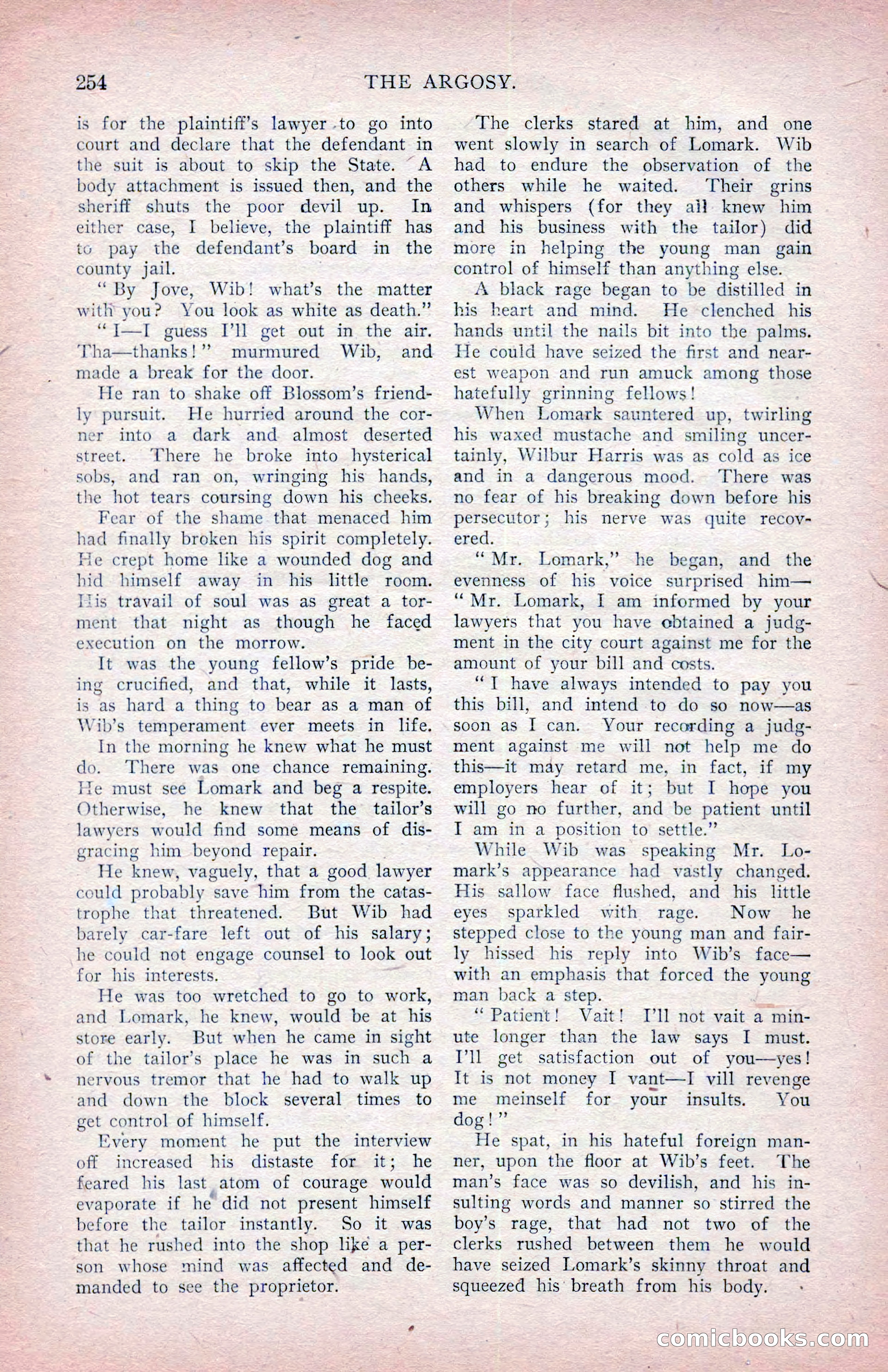 The Argosy, January 1907 — page 72 of 220