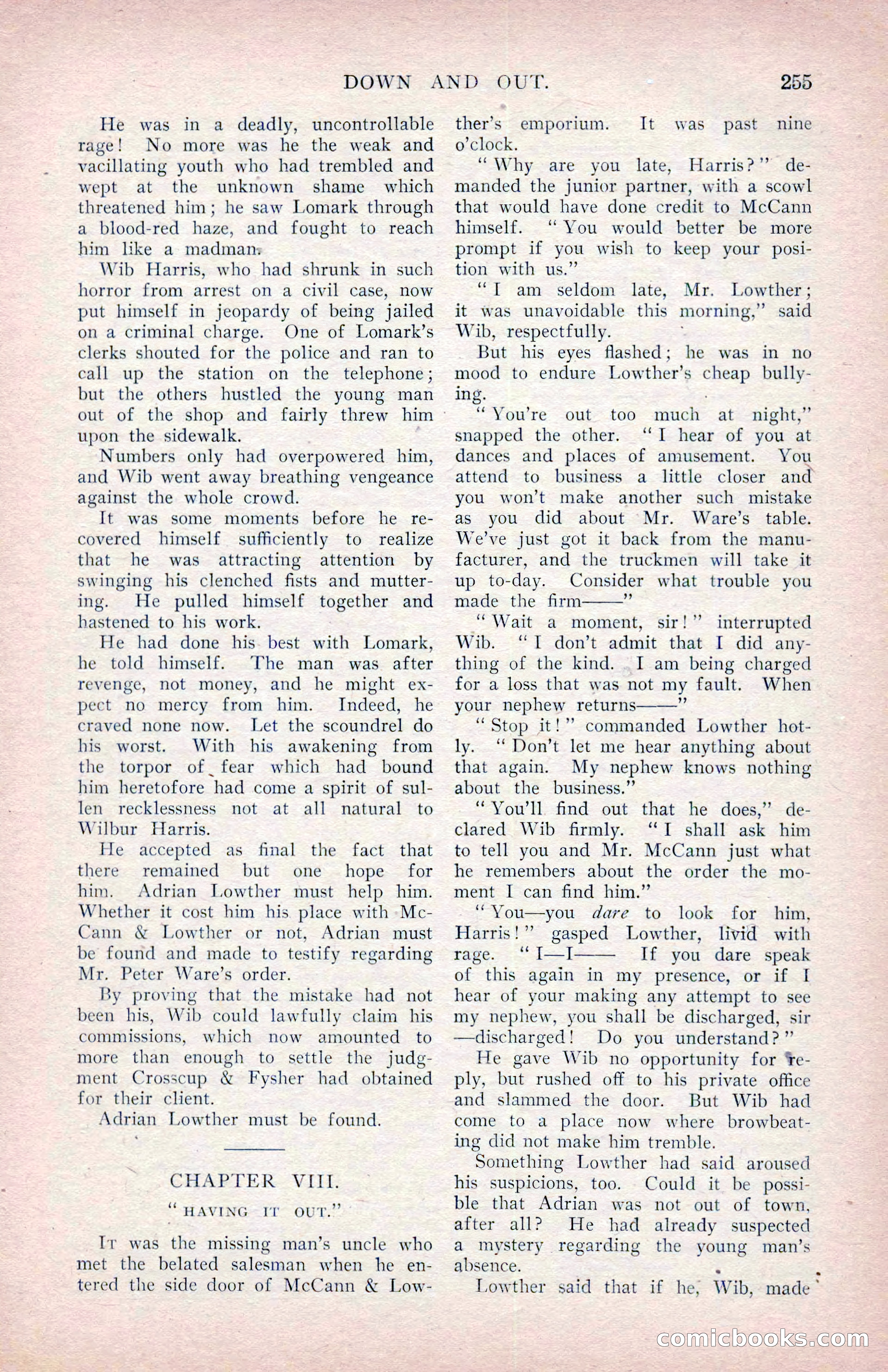 The Argosy, January 1907 — page 73 of 220