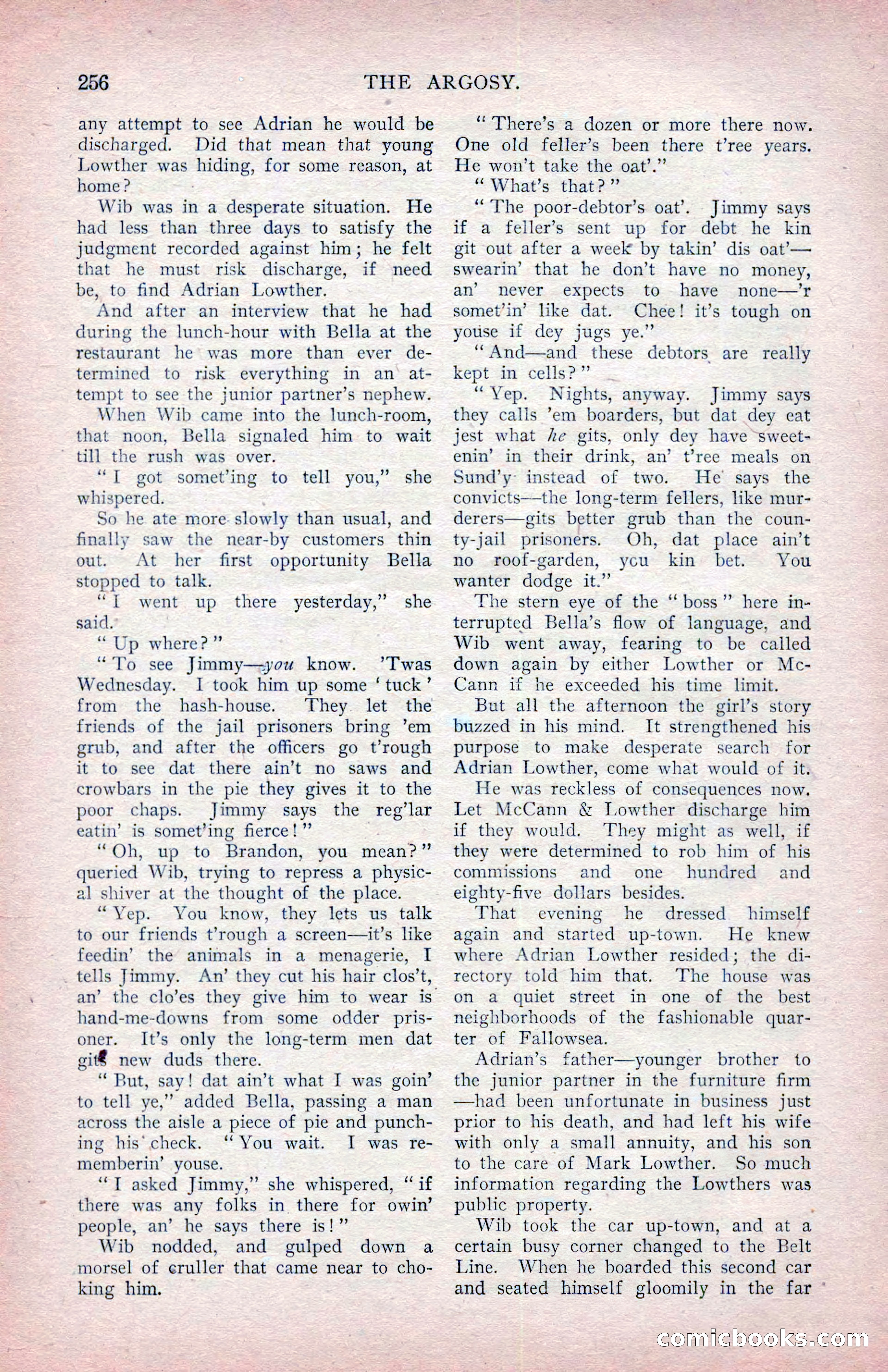 The Argosy, January 1907 — page 74 of 220