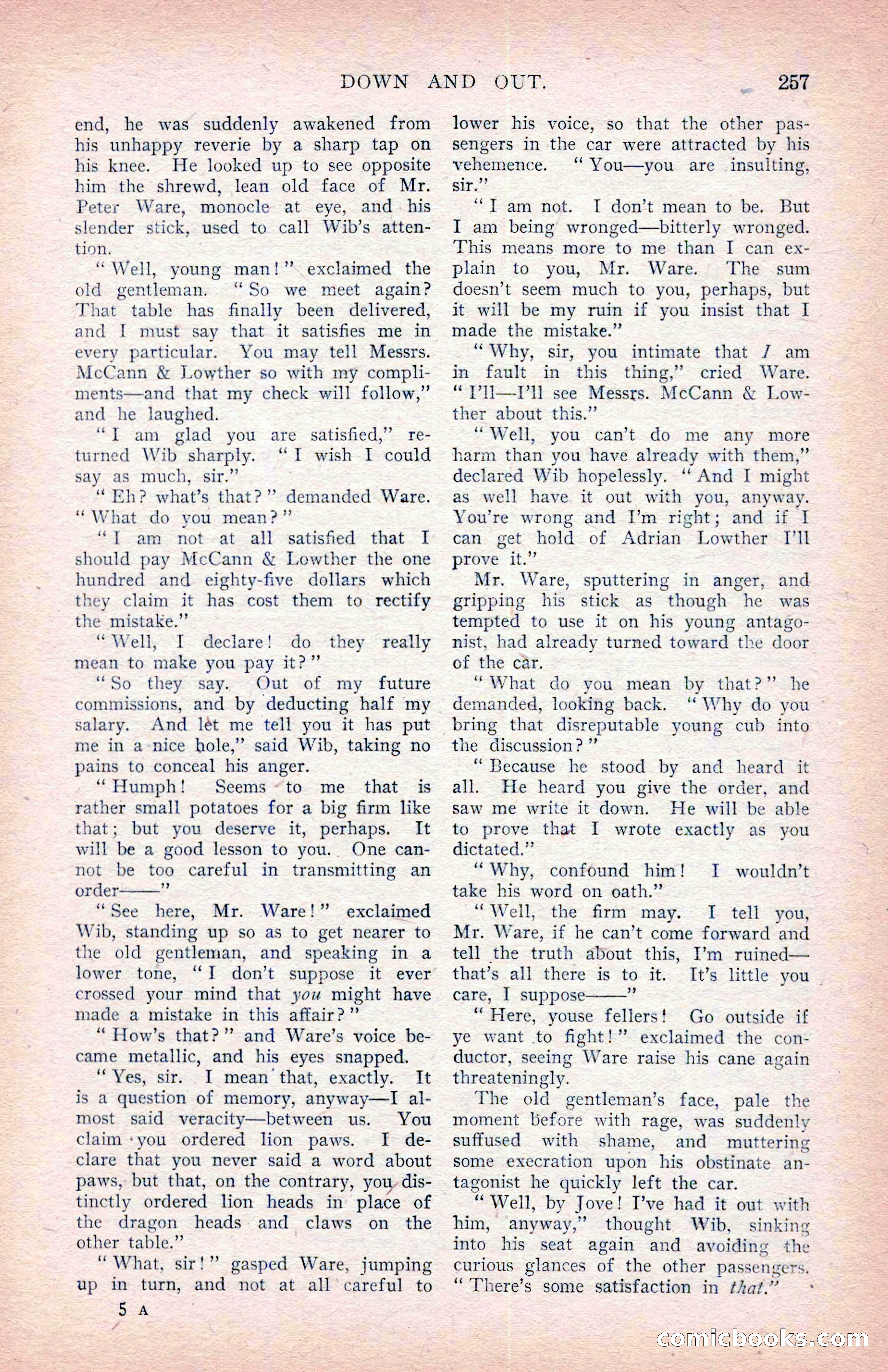 The Argosy, January 1907 — page 75 of 220