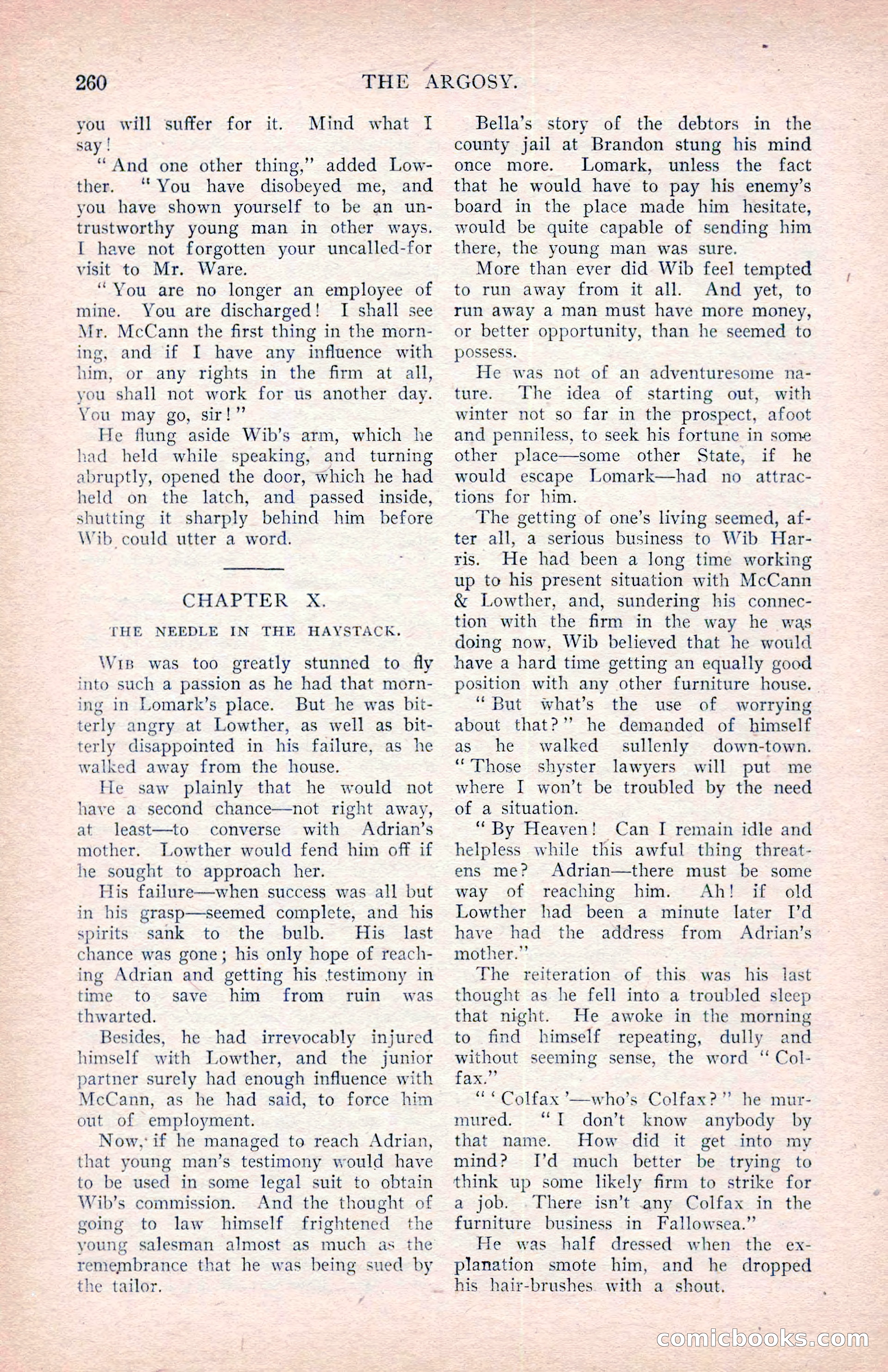 The Argosy, January 1907 — page 78 of 220