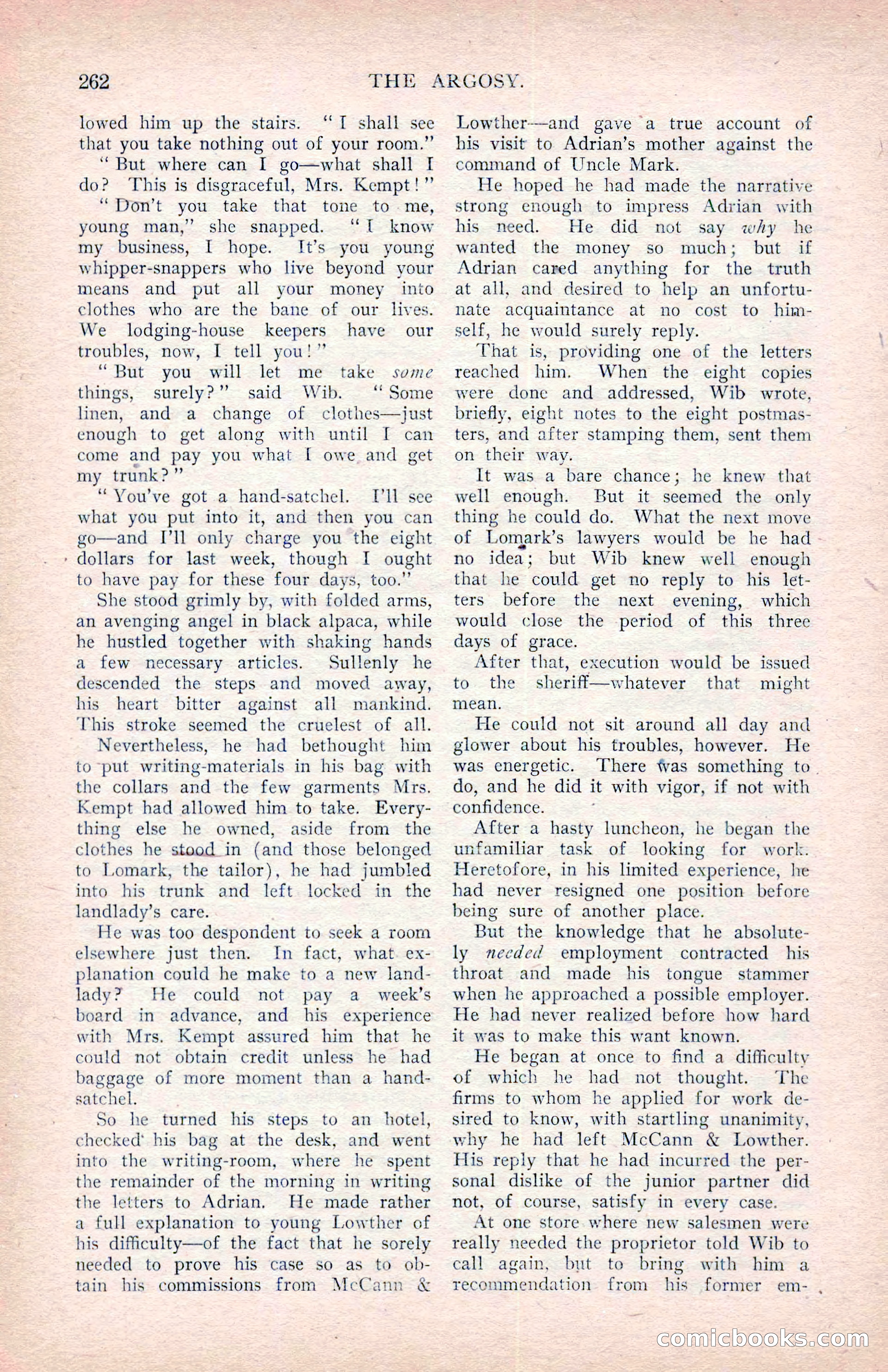 The Argosy, January 1907 — page 80 of 220