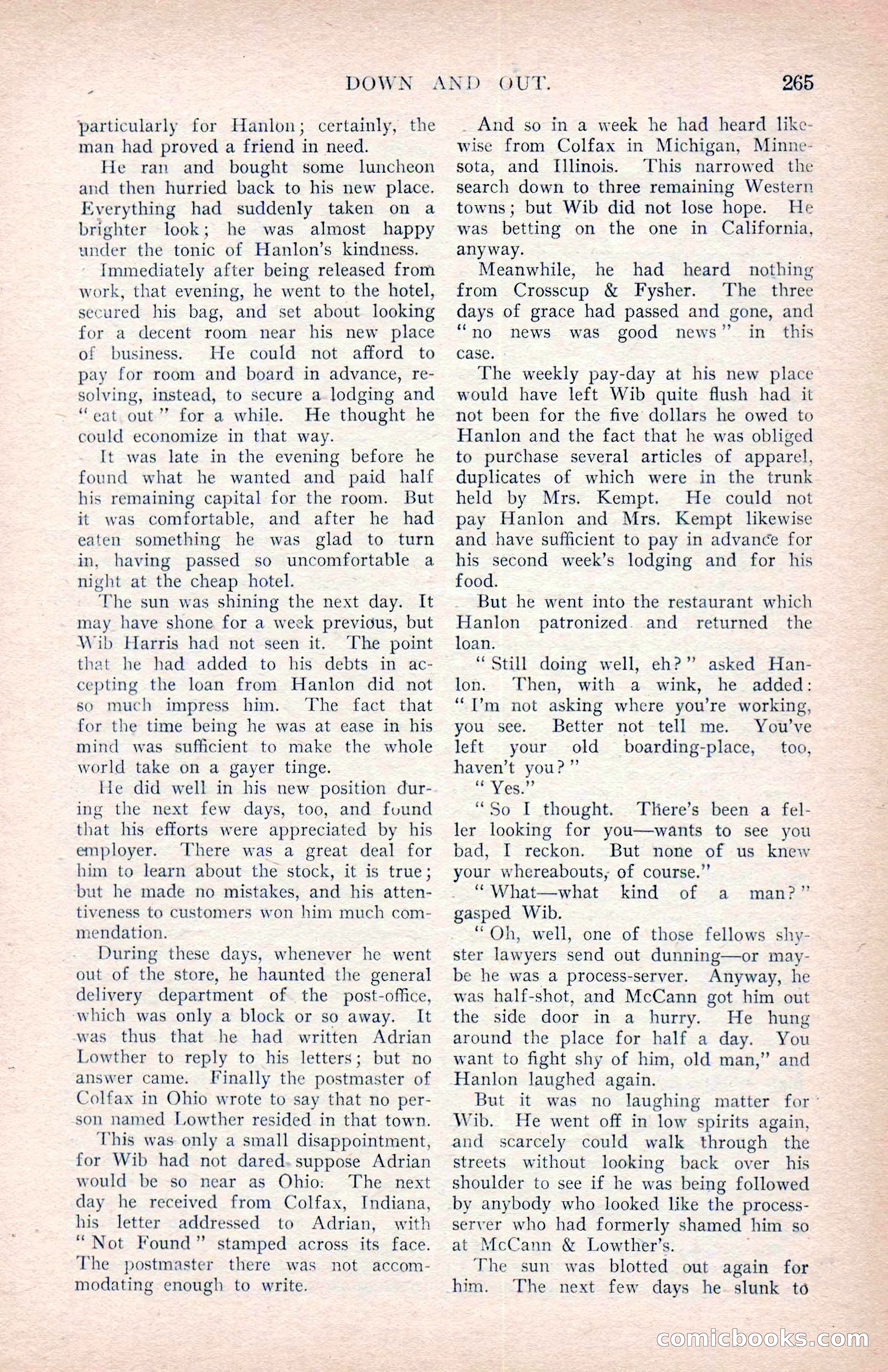 The Argosy, January 1907 — page 83 of 220
