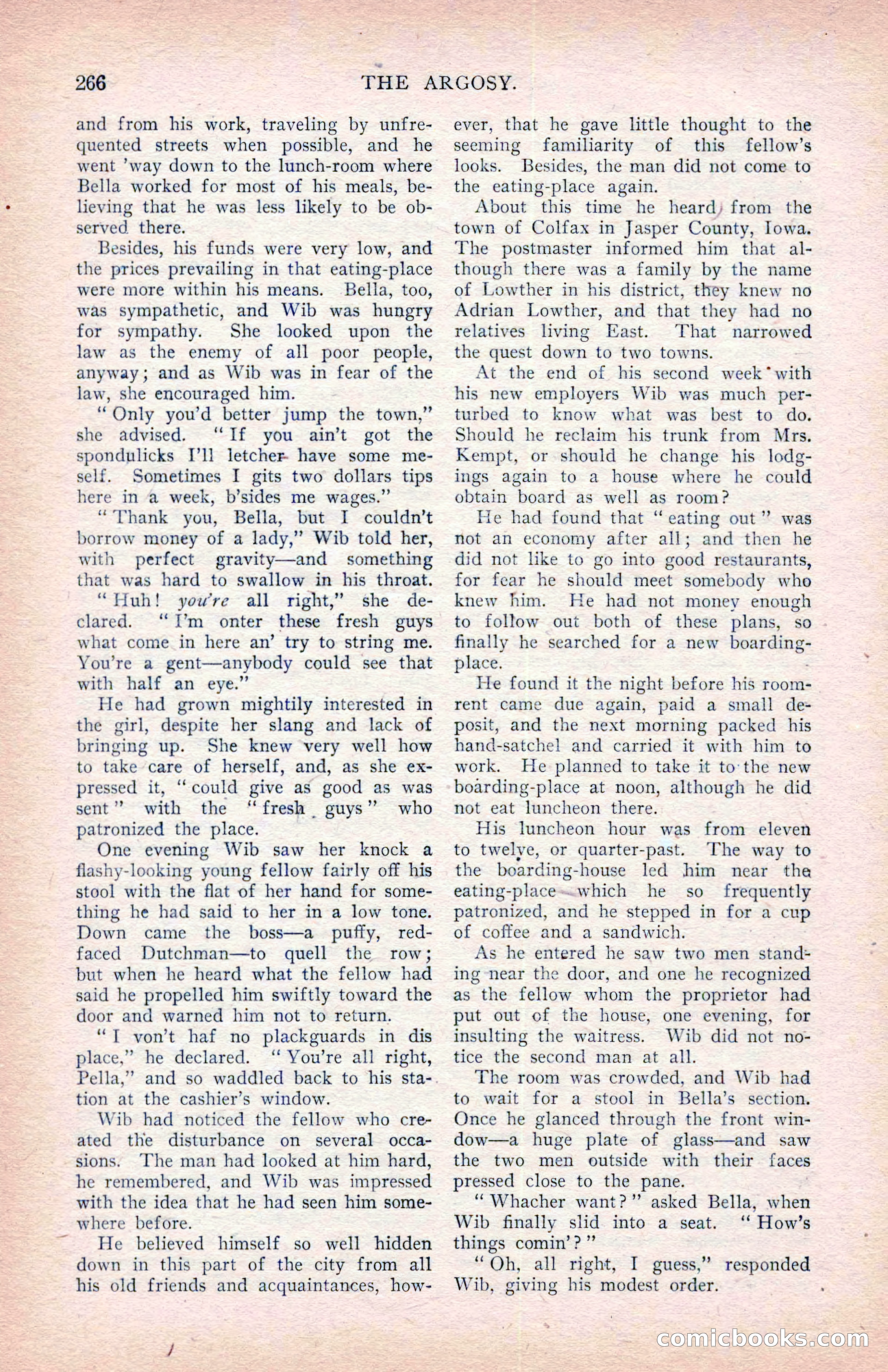 The Argosy, January 1907 — page 84 of 220