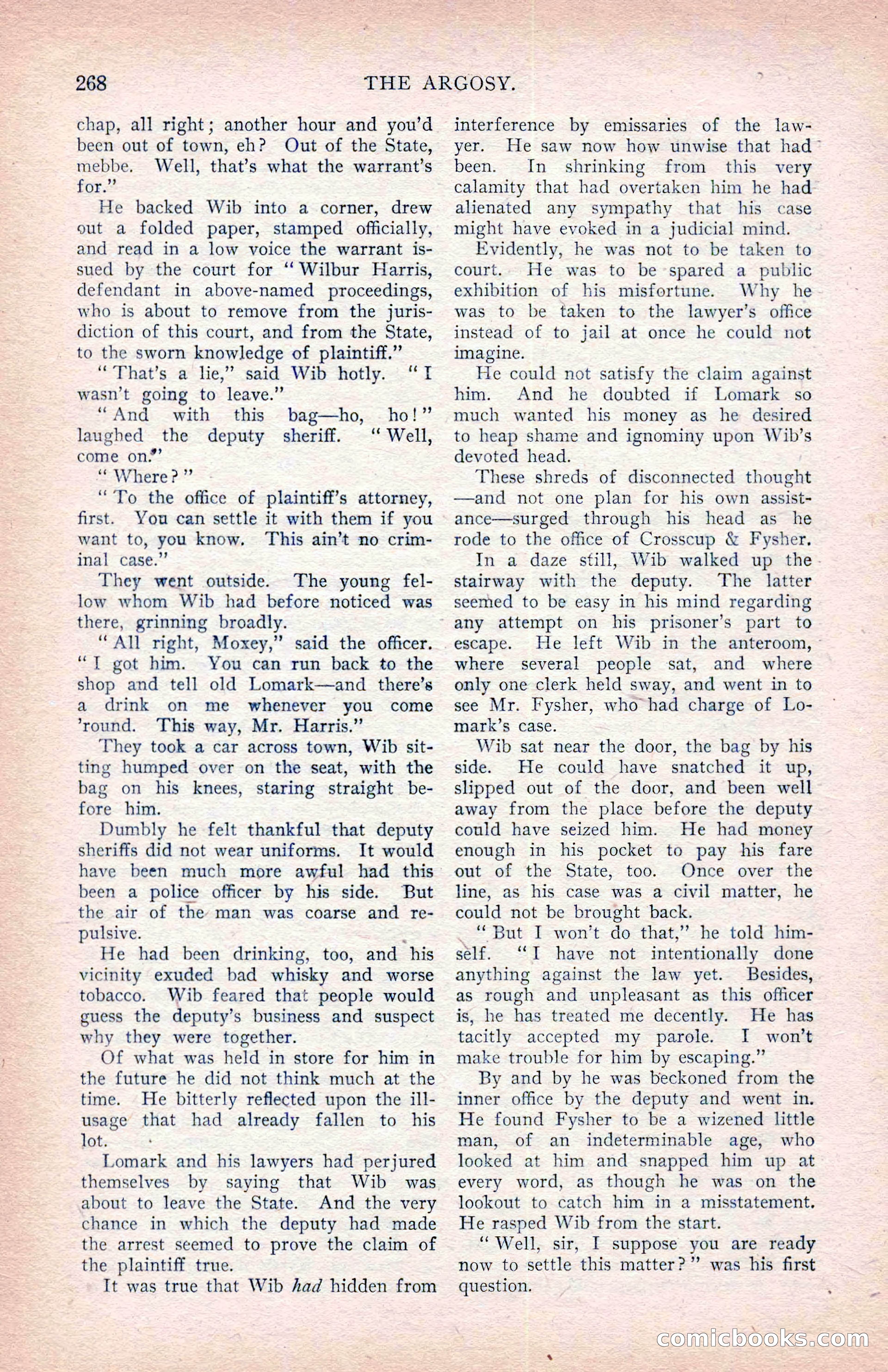 The Argosy, January 1907 — page 86 of 220