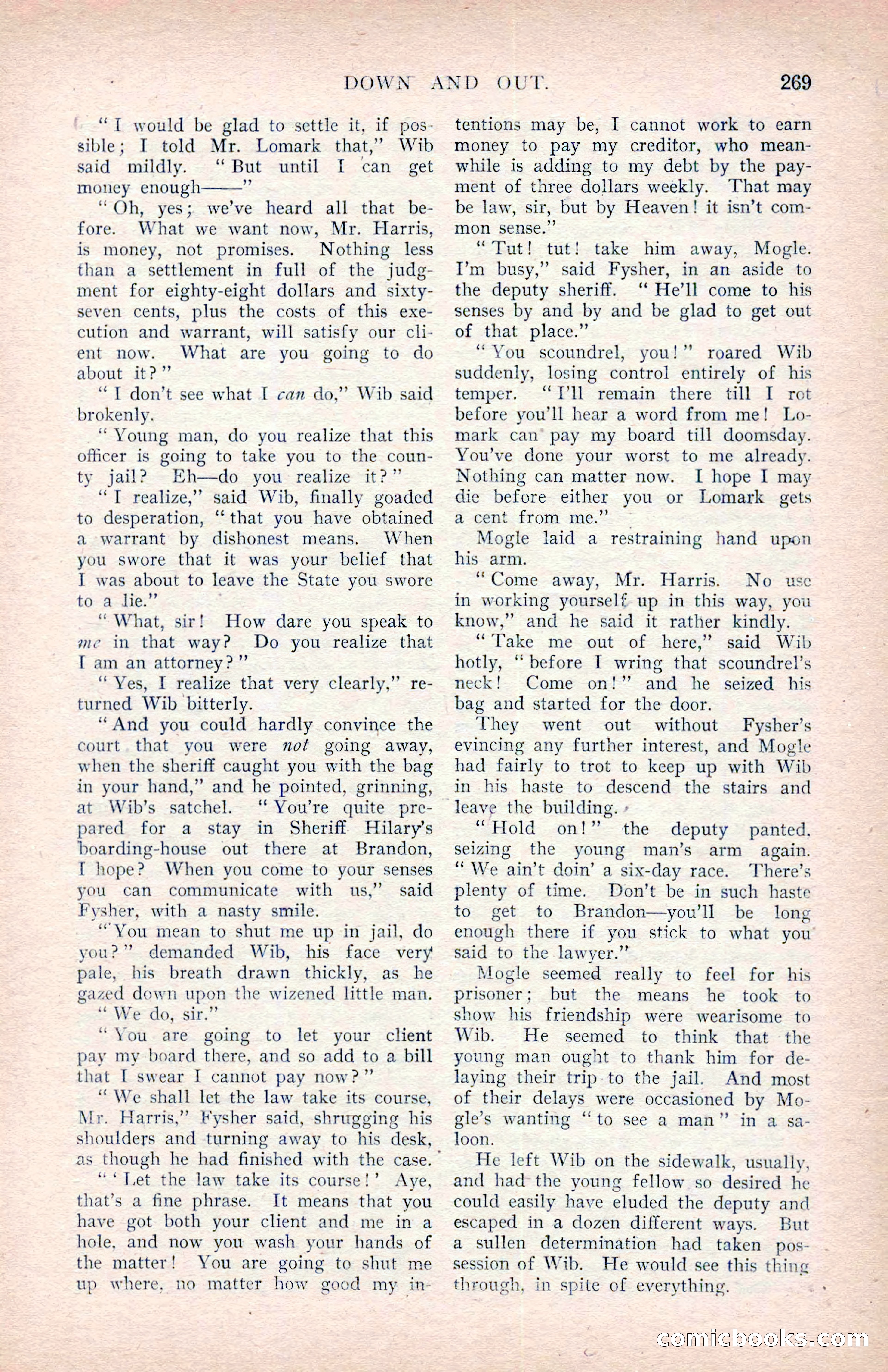 The Argosy, January 1907 — page 87 of 220