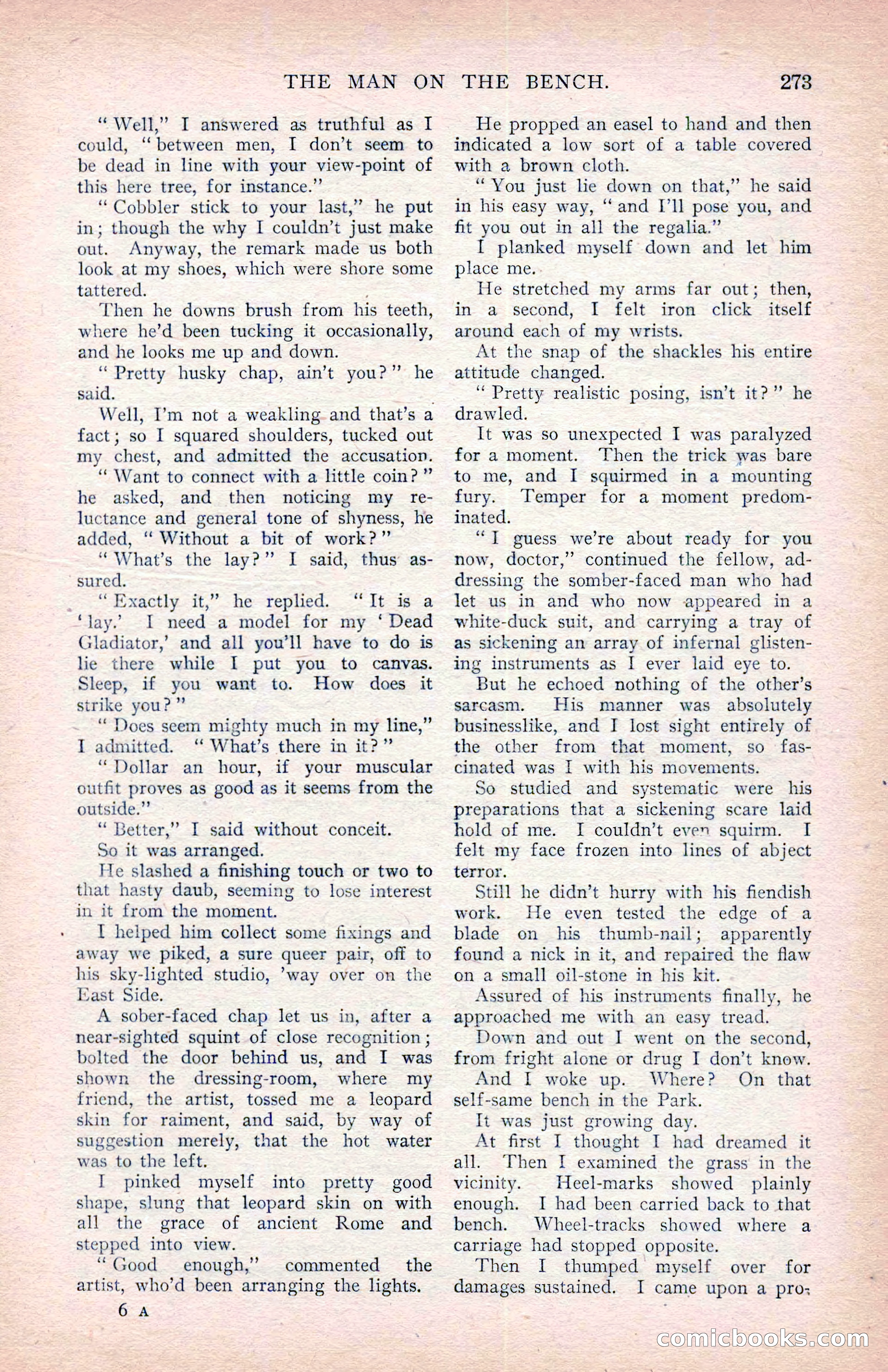 The Argosy, January 1907 — page 91 of 220