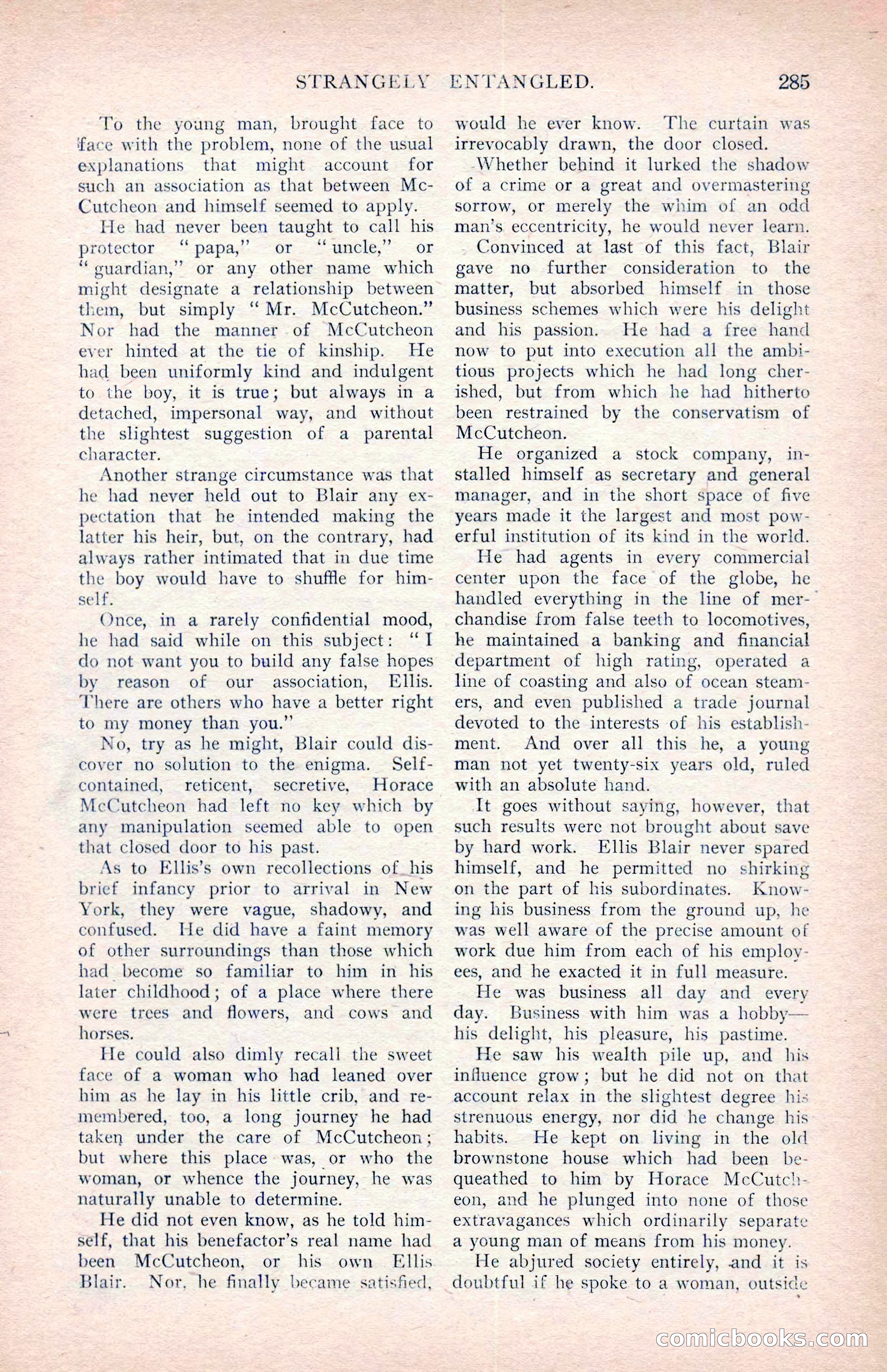 The Argosy, January 1907 — page 103 of 220