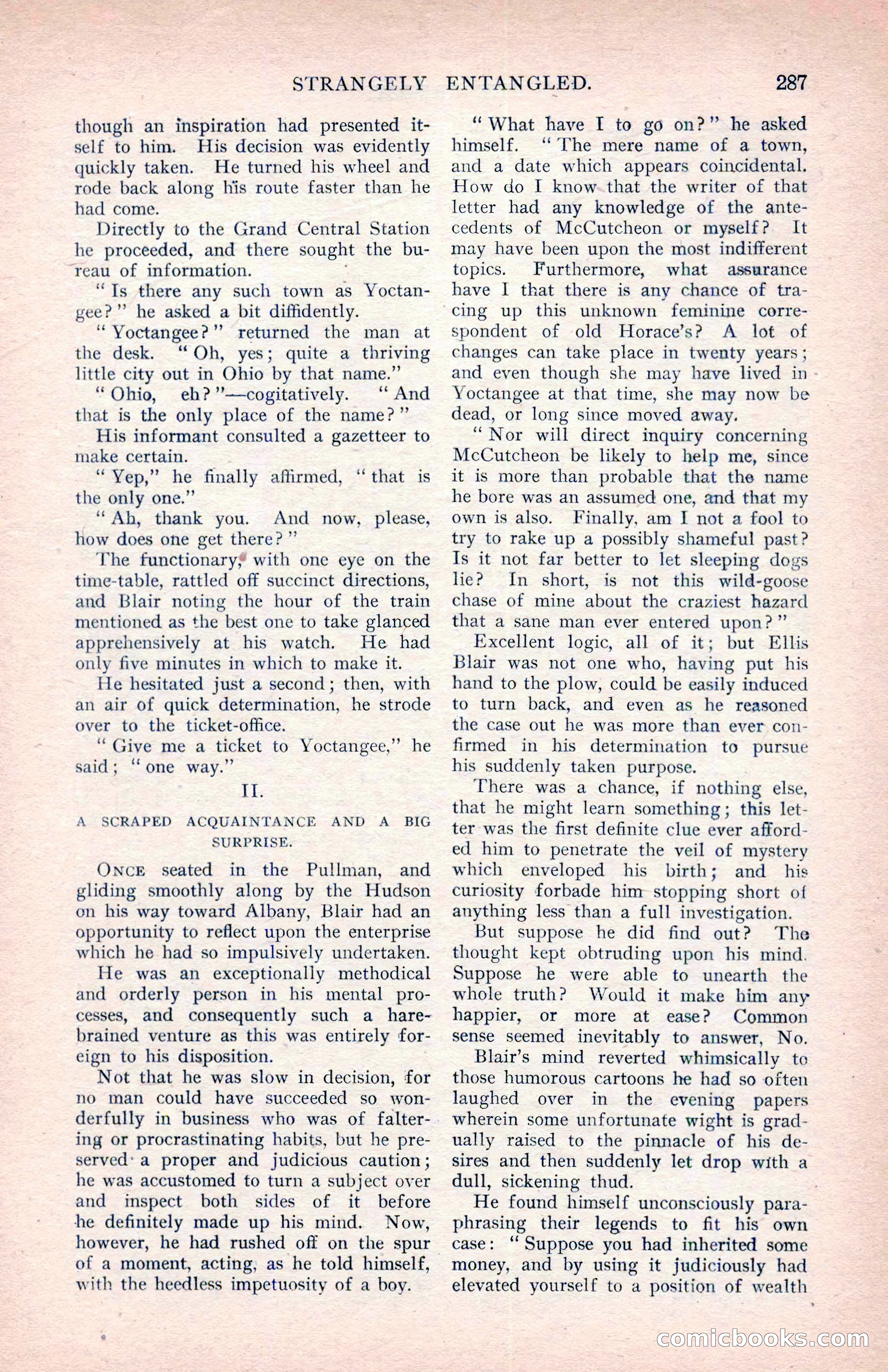 The Argosy, January 1907 — page 105 of 220