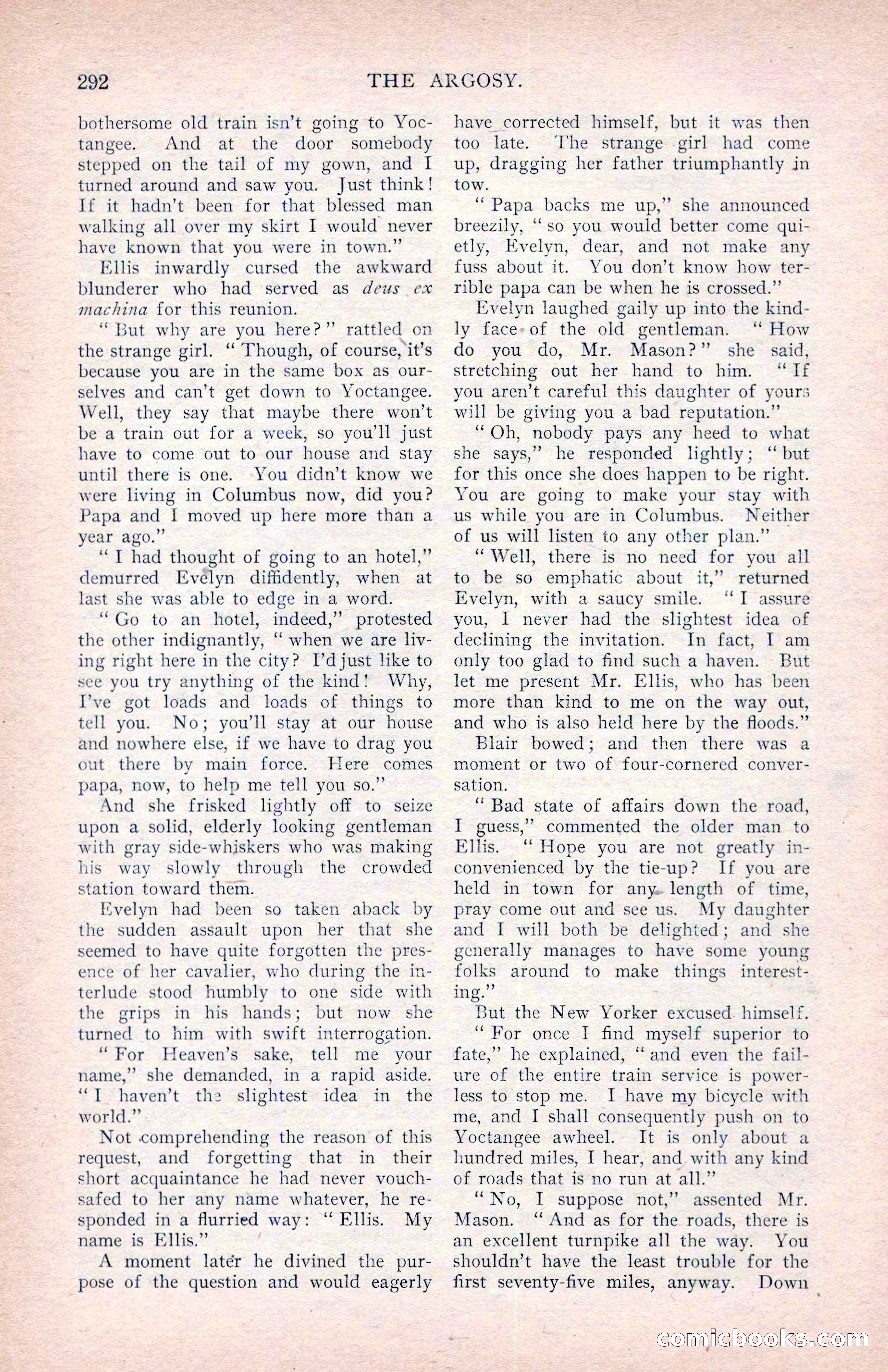 The Argosy, January 1907 — page 110 of 220
