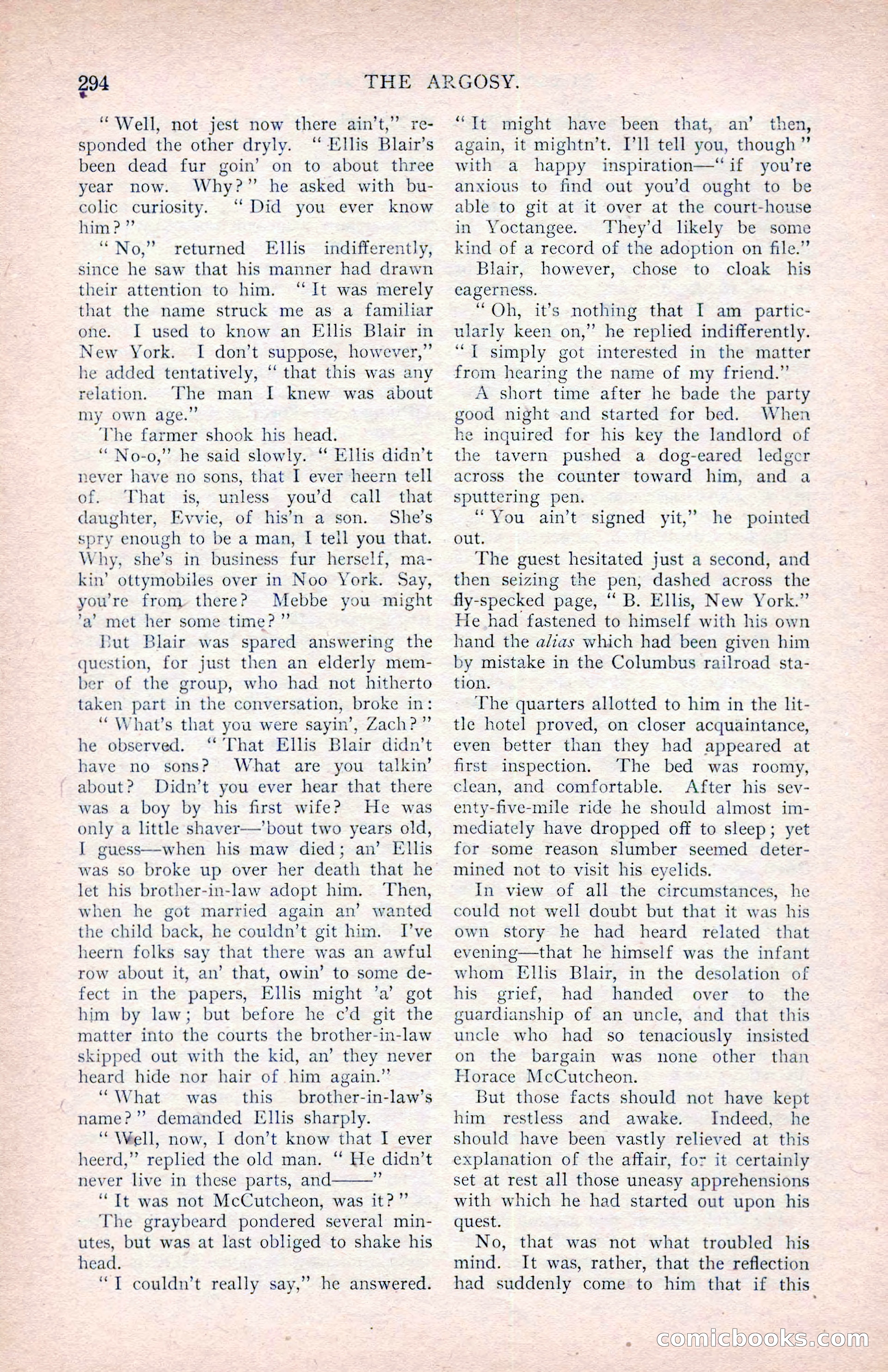 The Argosy, January 1907 — page 112 of 220