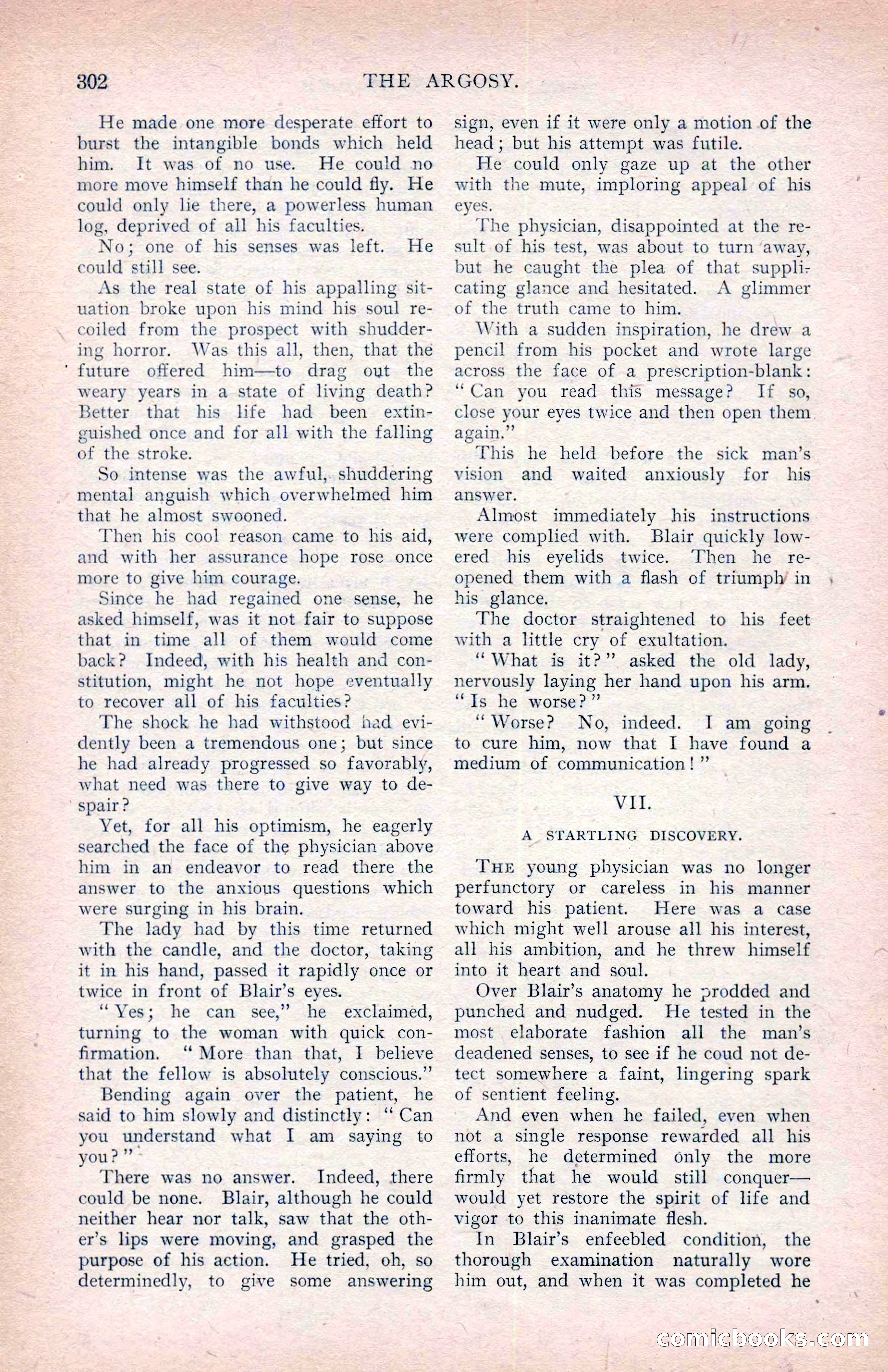 The Argosy, January 1907 — page 120 of 220