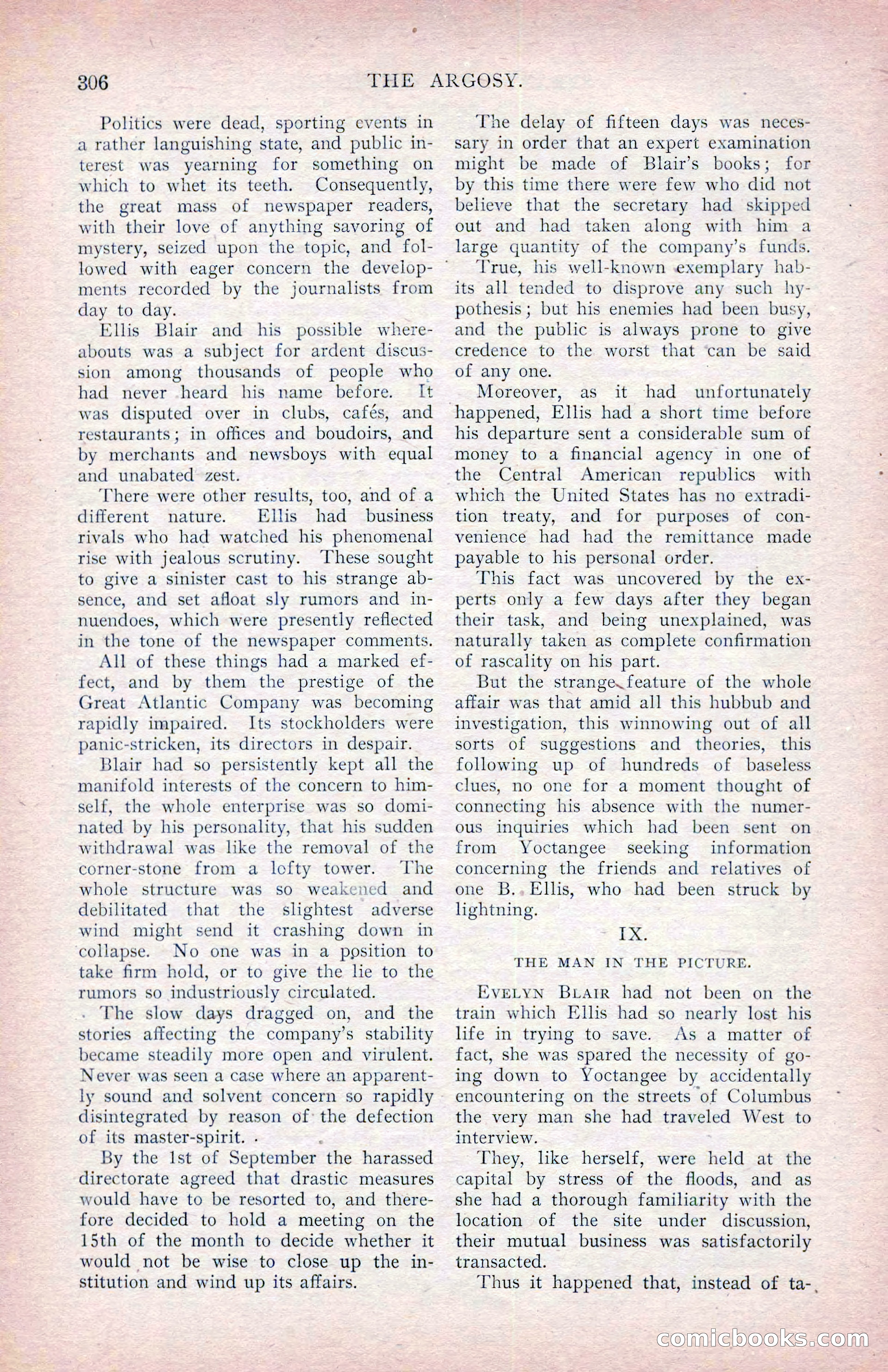 The Argosy, January 1907 — page 124 of 220