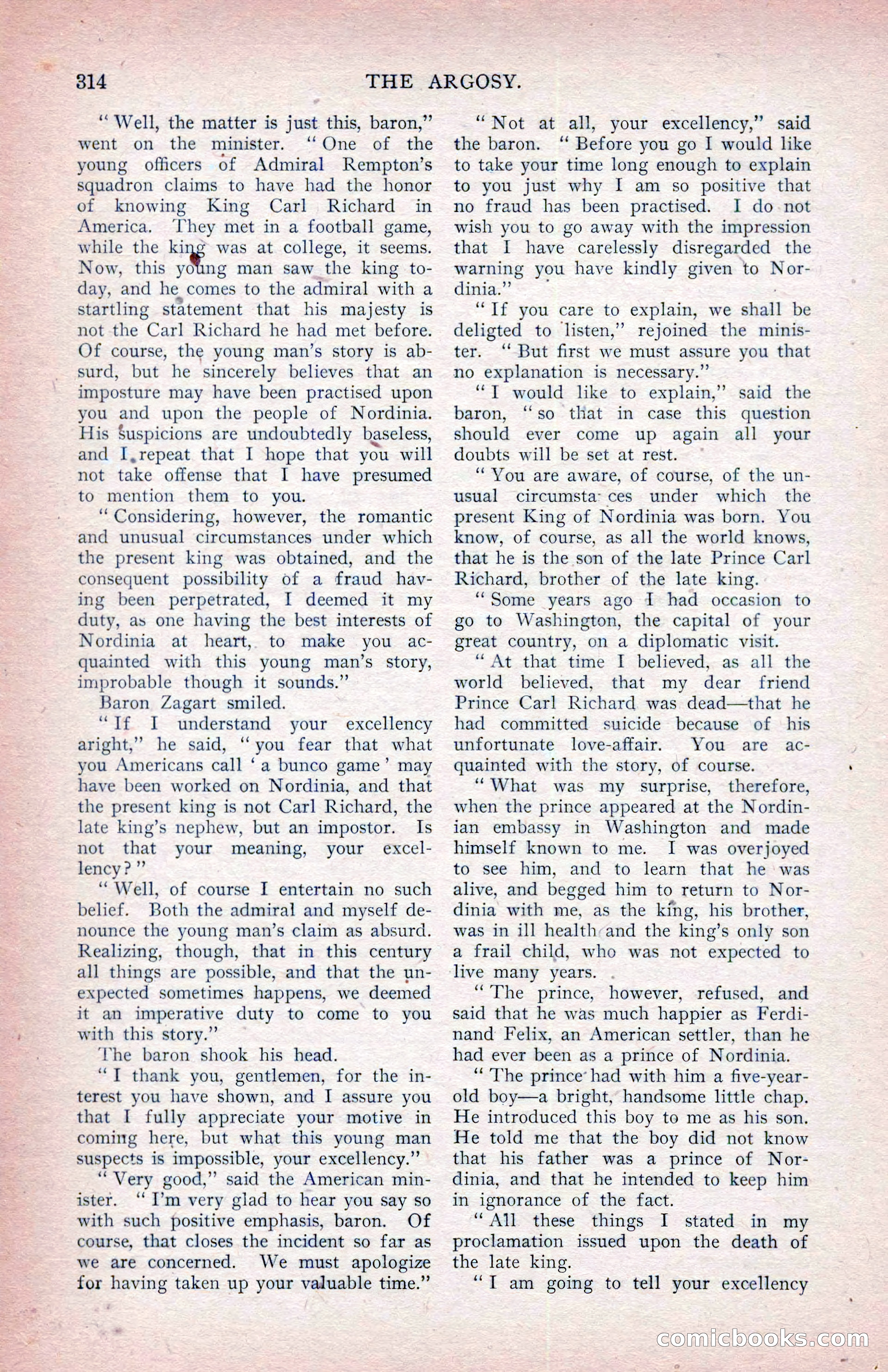 The Argosy, January 1907 — page 132 of 220