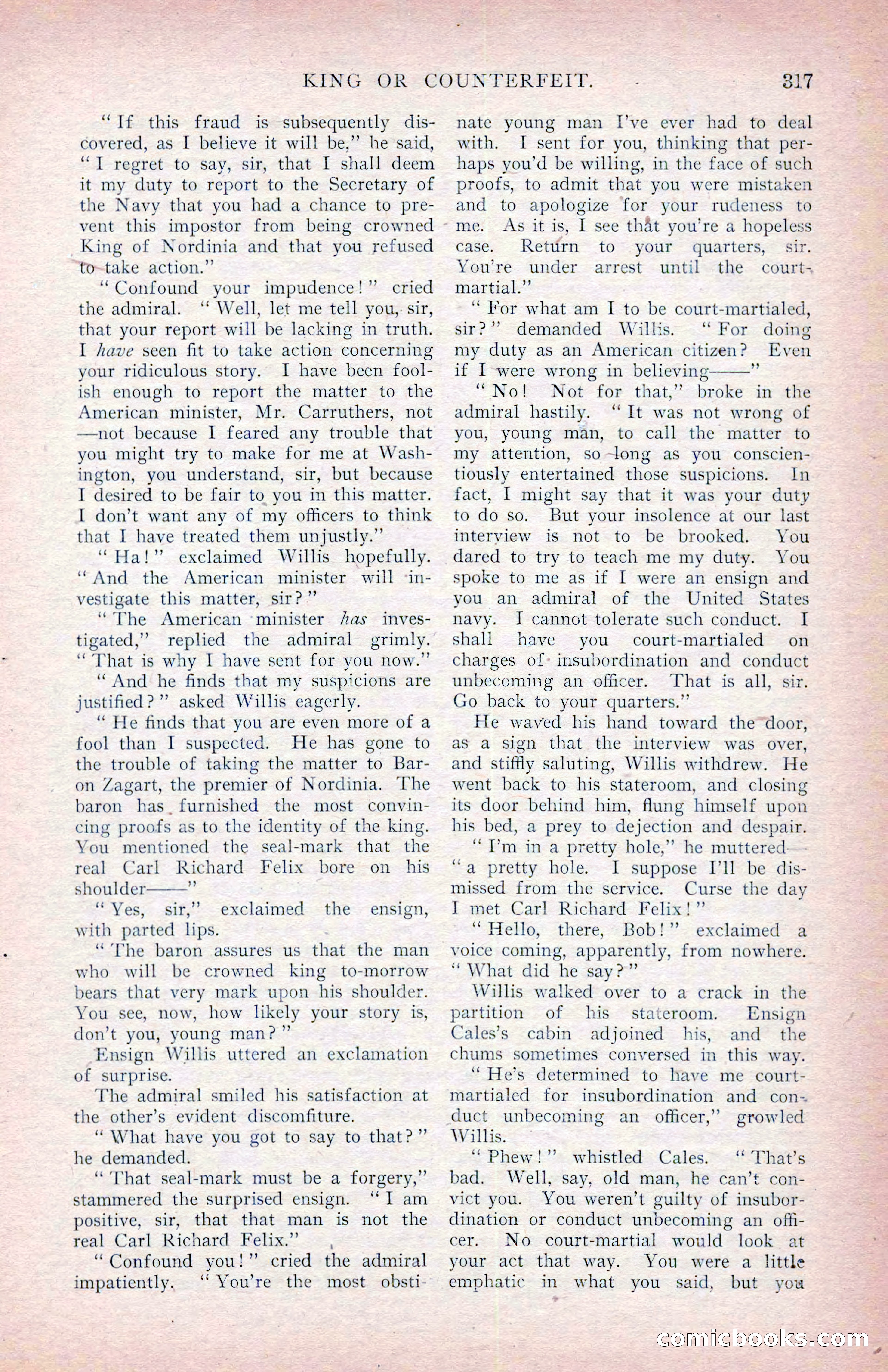 The Argosy, January 1907 — page 135 of 220
