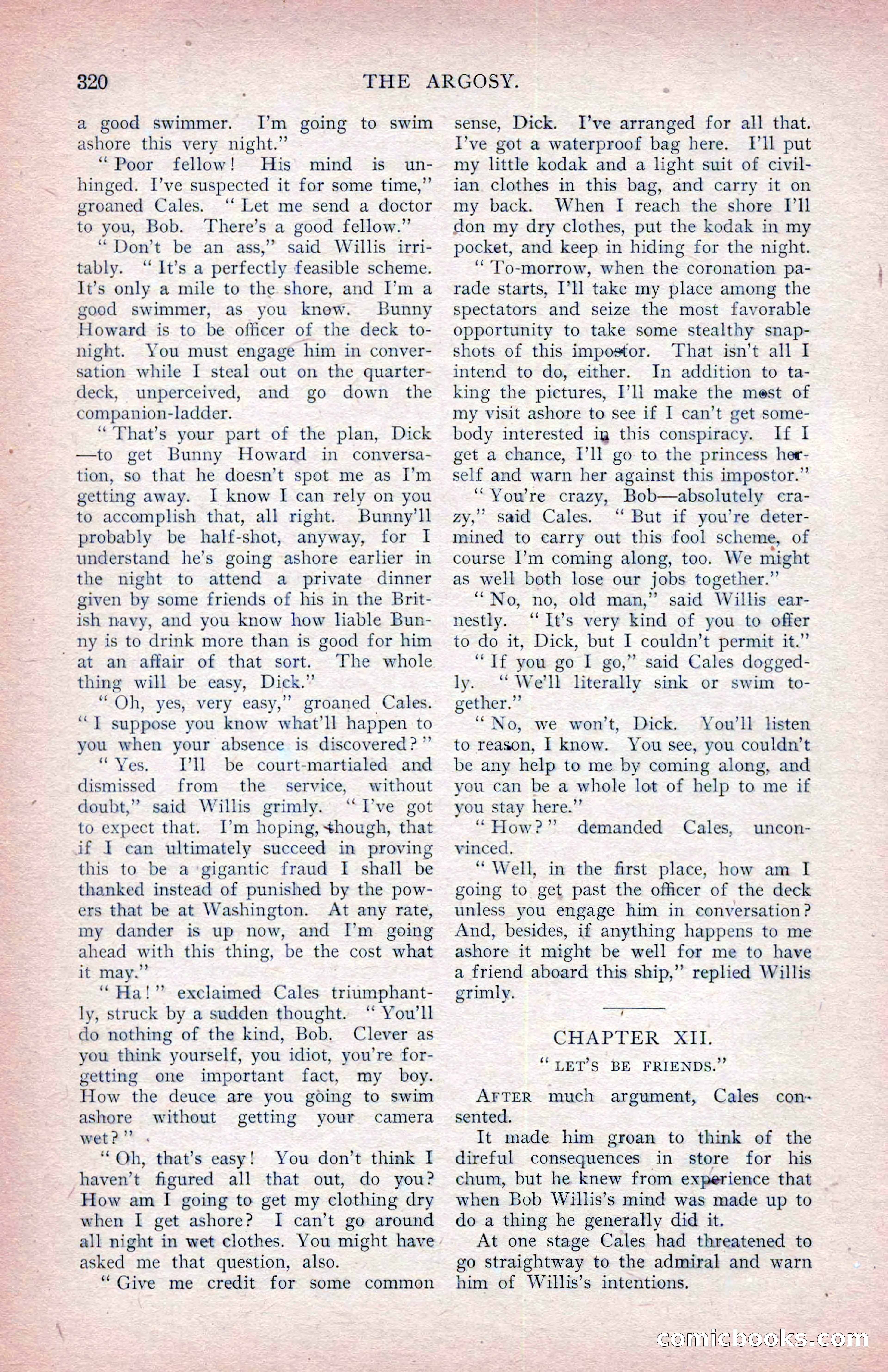 The Argosy, January 1907 — page 138 of 220