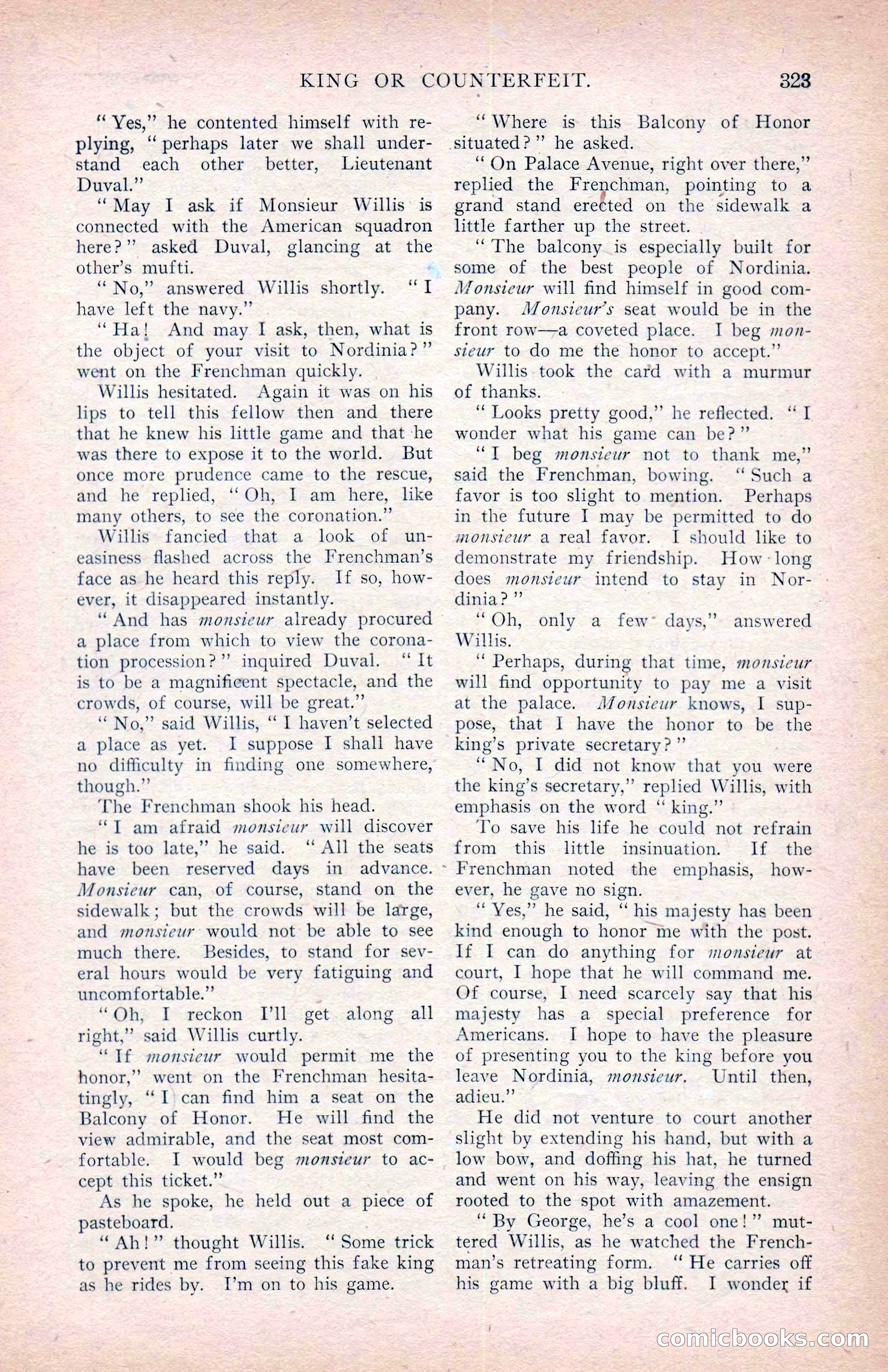 The Argosy, January 1907 — page 141 of 220