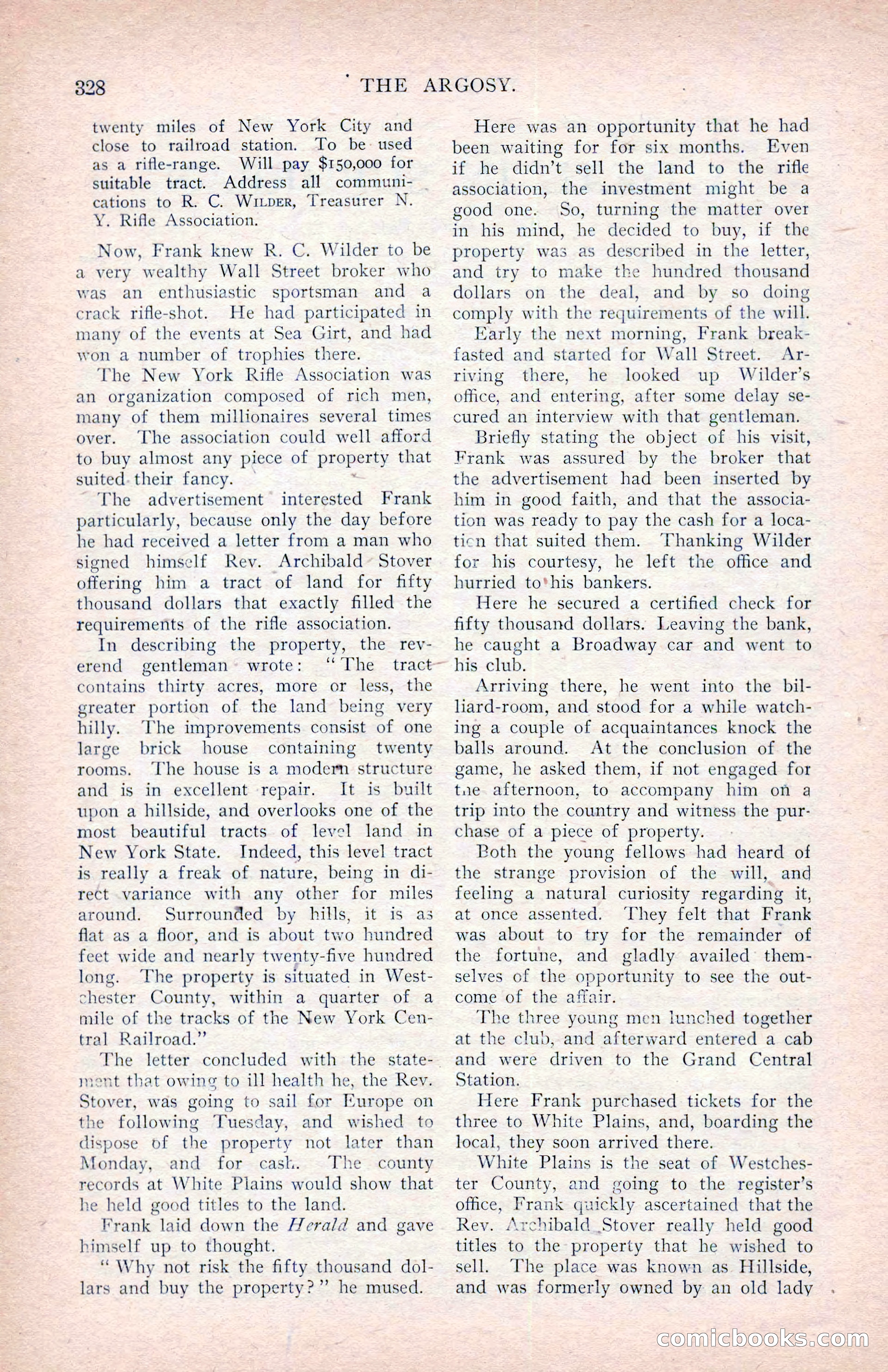 The Argosy, January 1907 — page 146 of 220