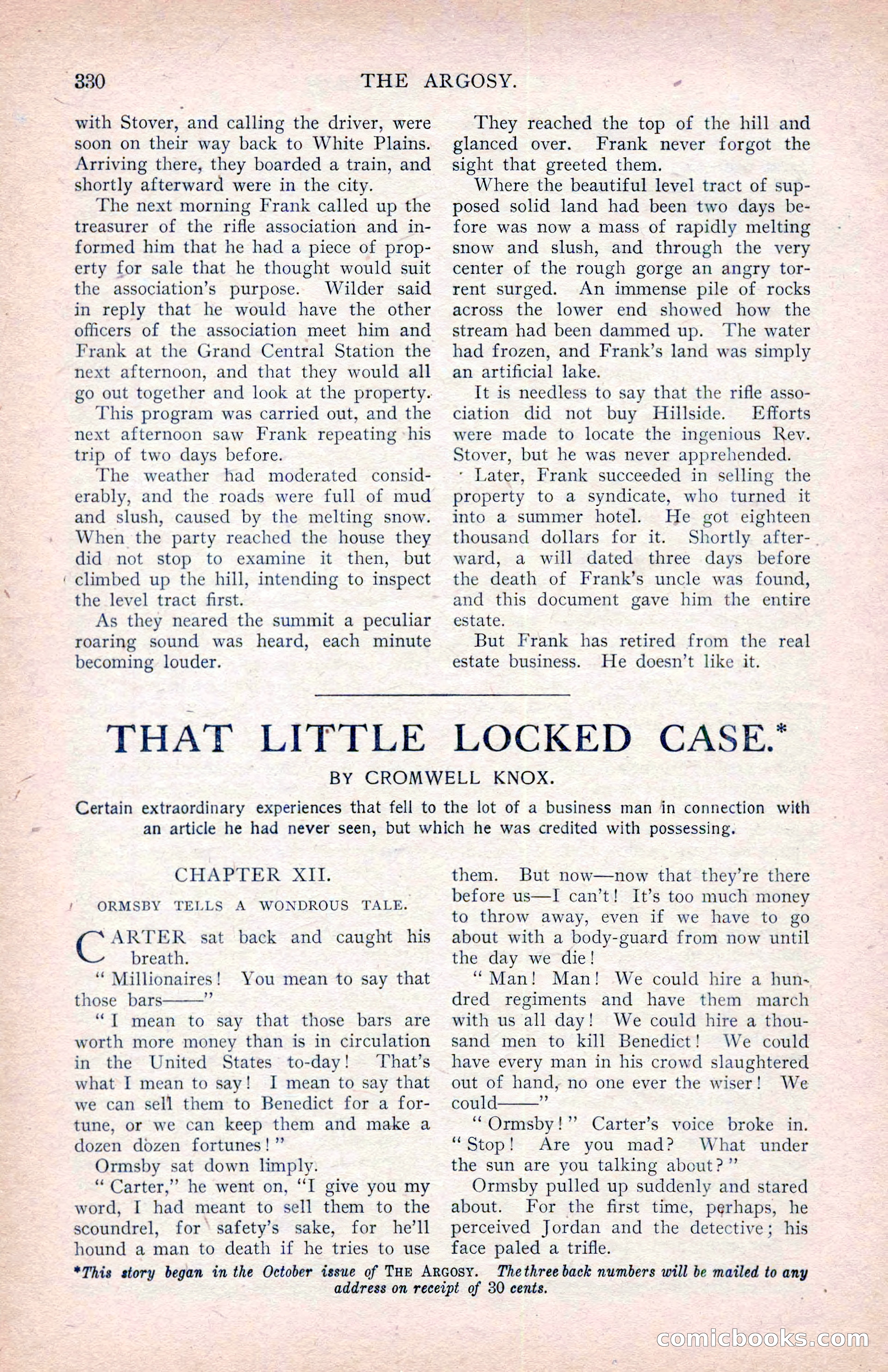 The Argosy, January 1907 — page 148 of 220