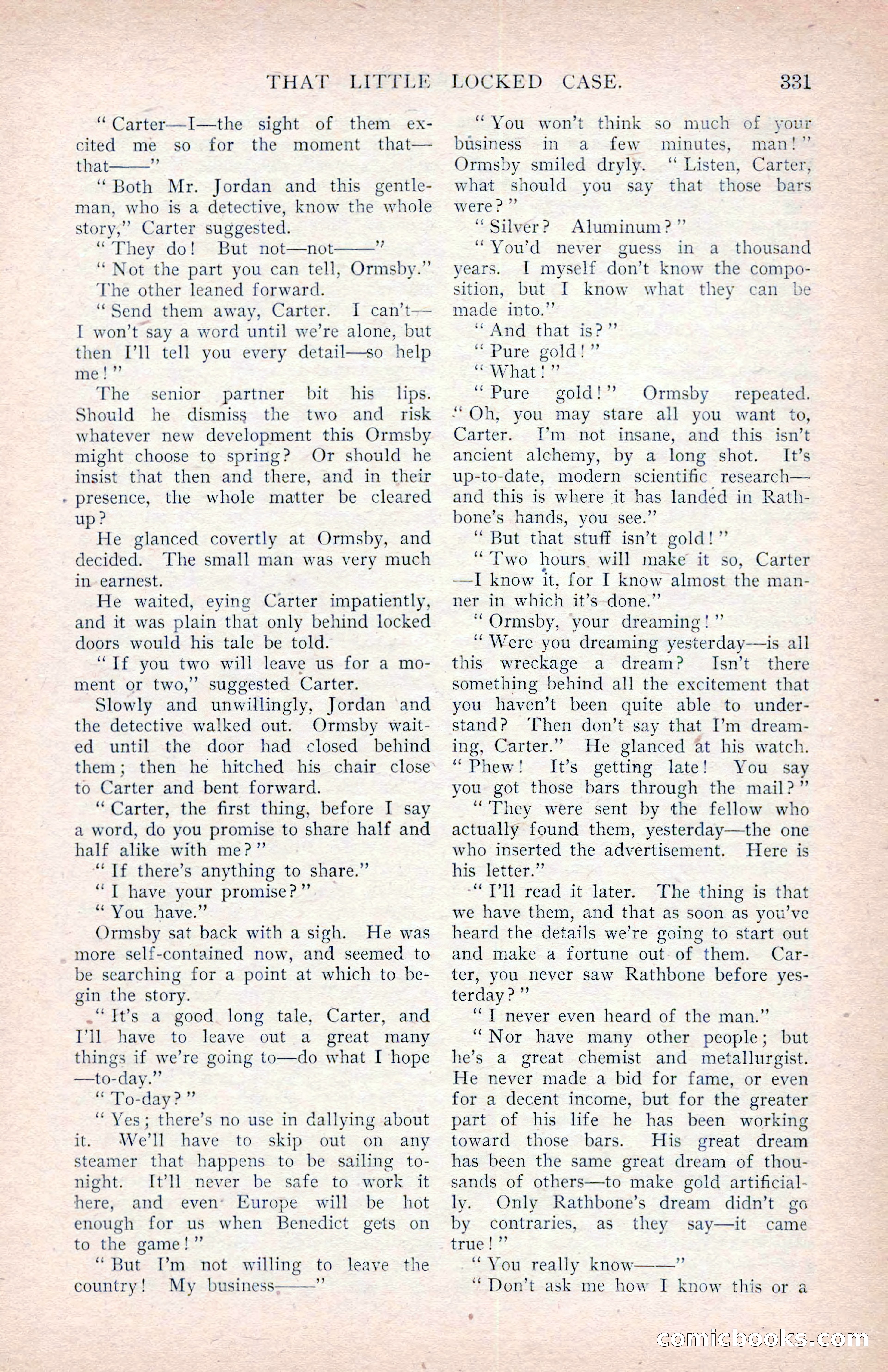 The Argosy, January 1907 — page 149 of 220