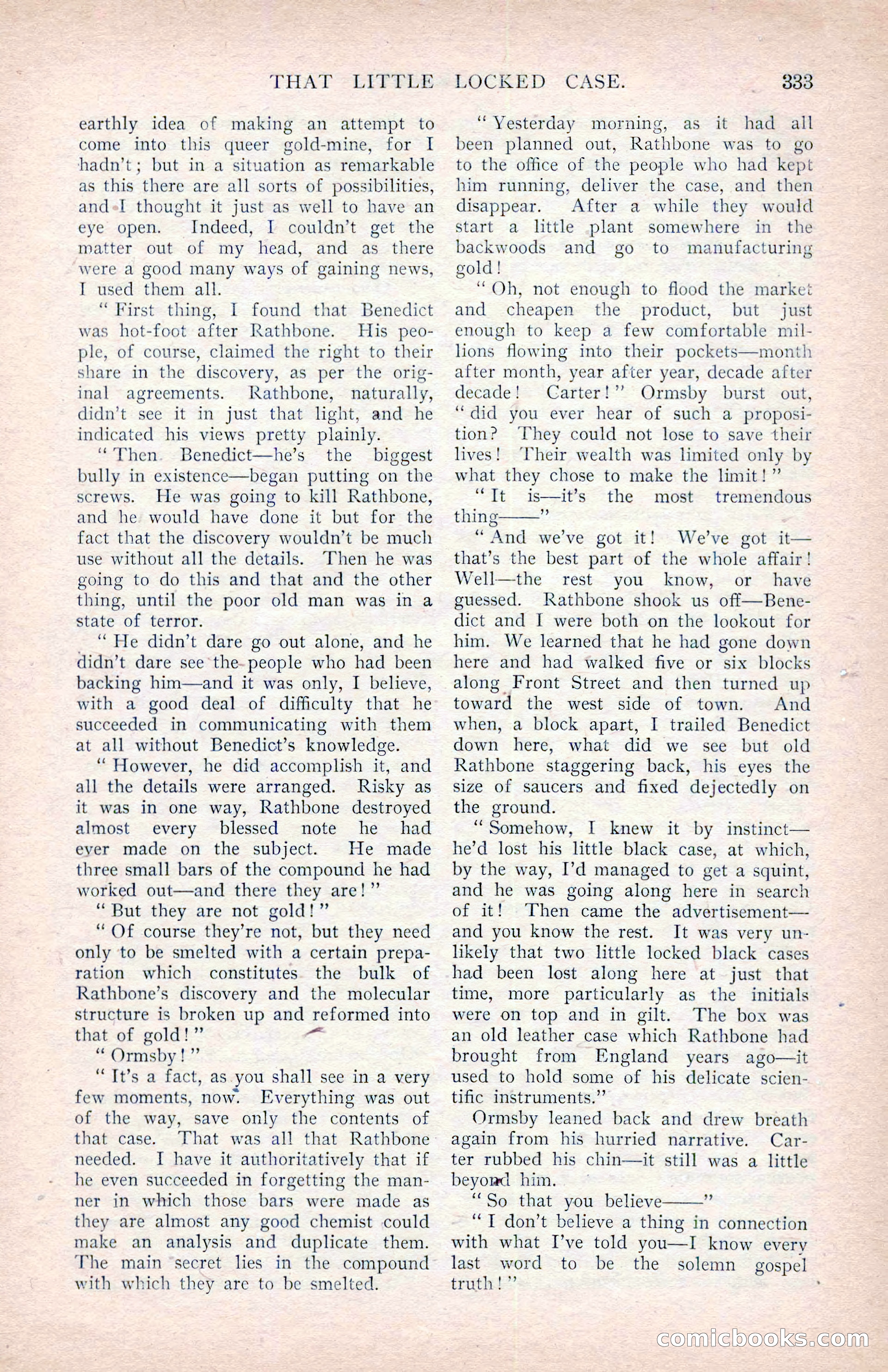 The Argosy, January 1907 — page 151 of 220