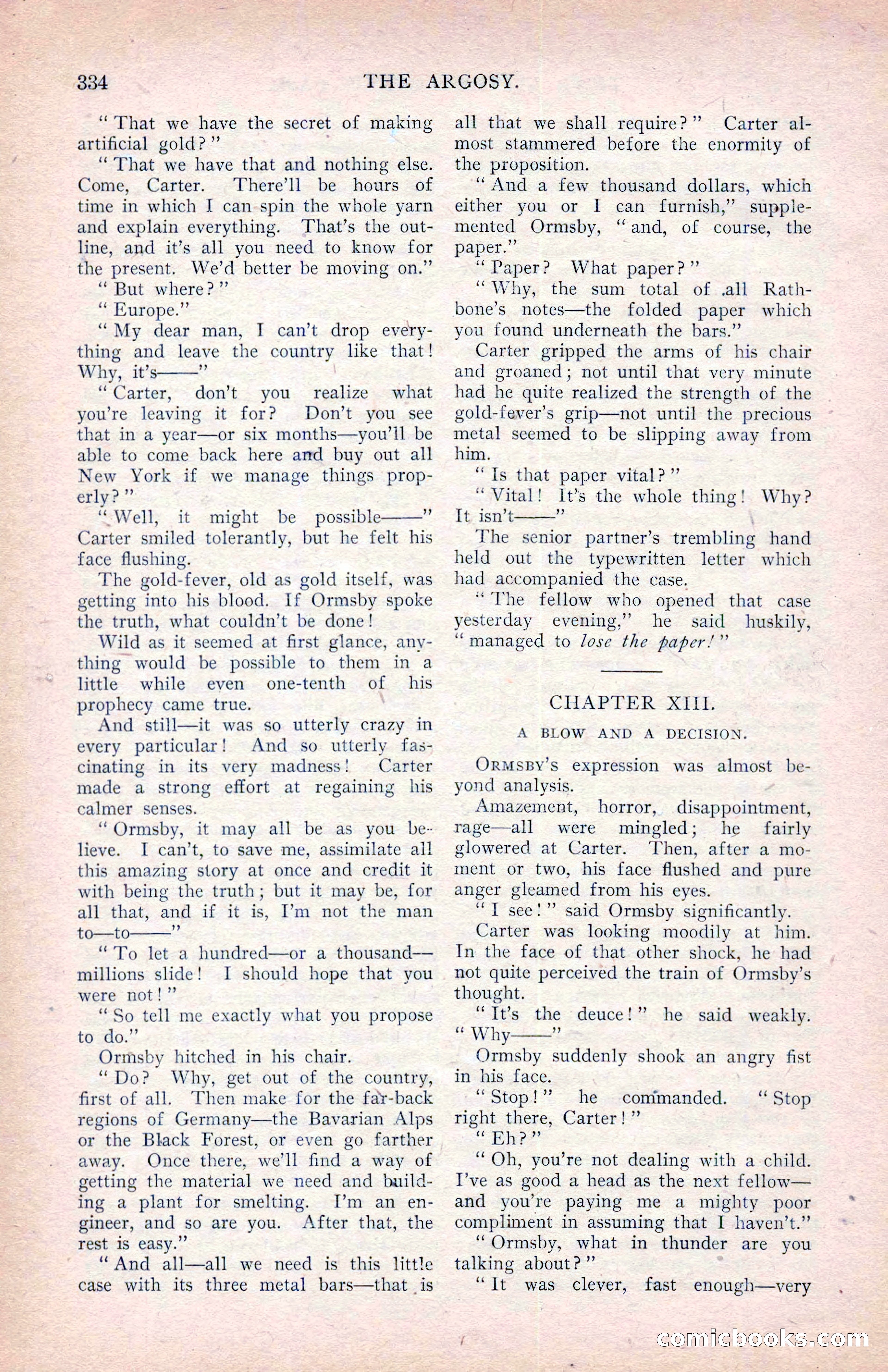 The Argosy, January 1907 — page 152 of 220