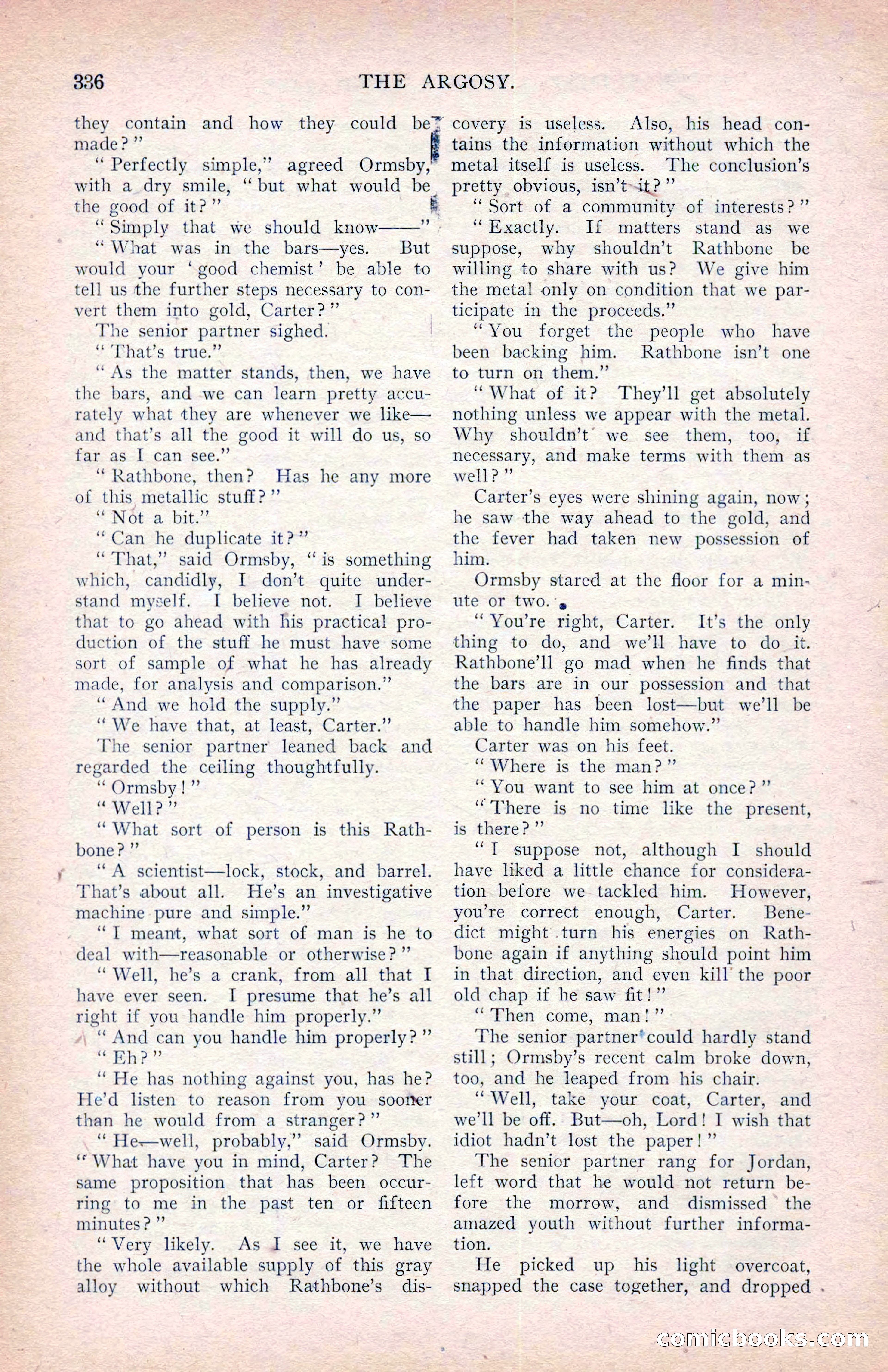 The Argosy, January 1907 — page 154 of 220