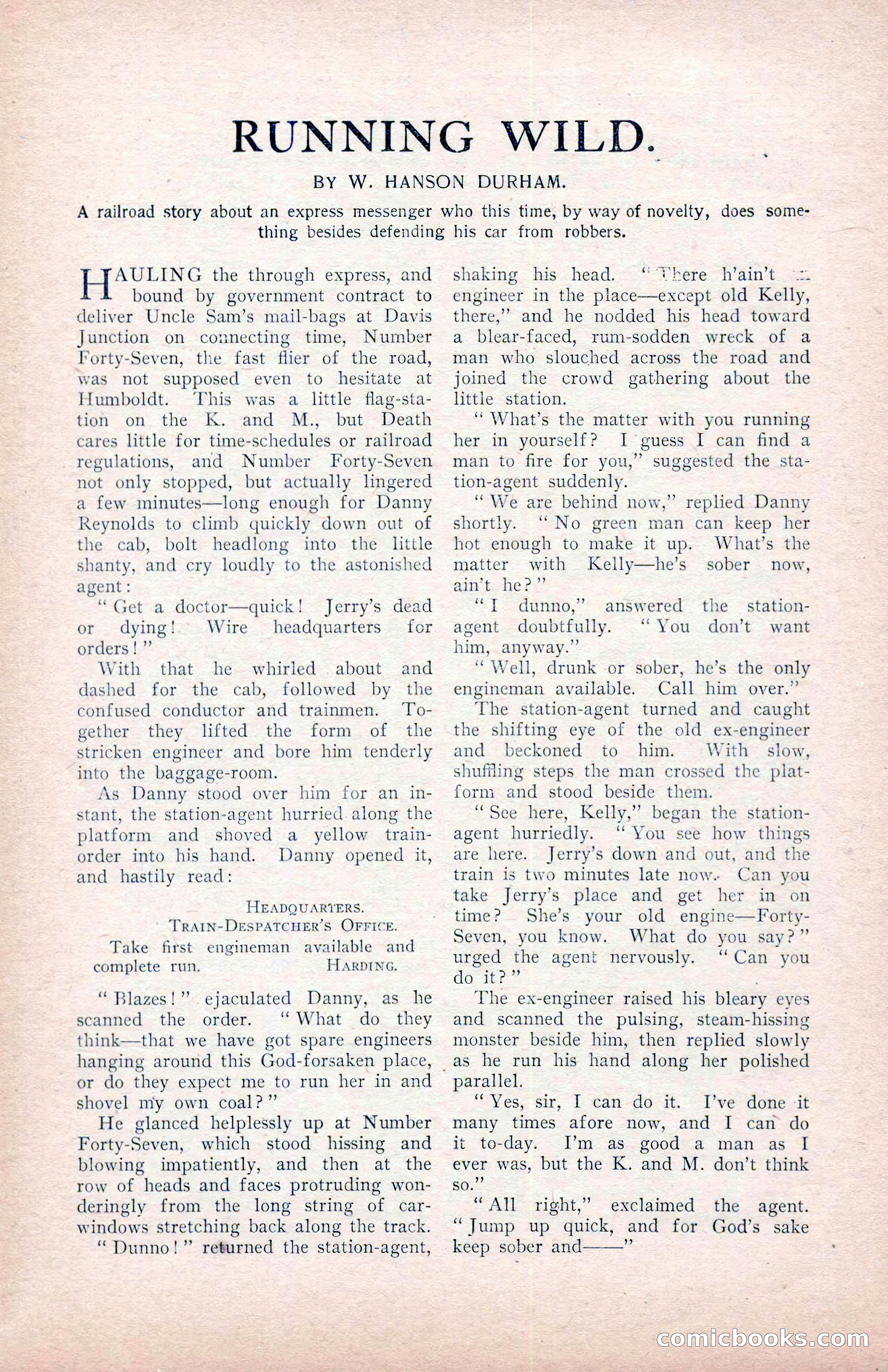 The Argosy, January 1907 — page 160 of 220