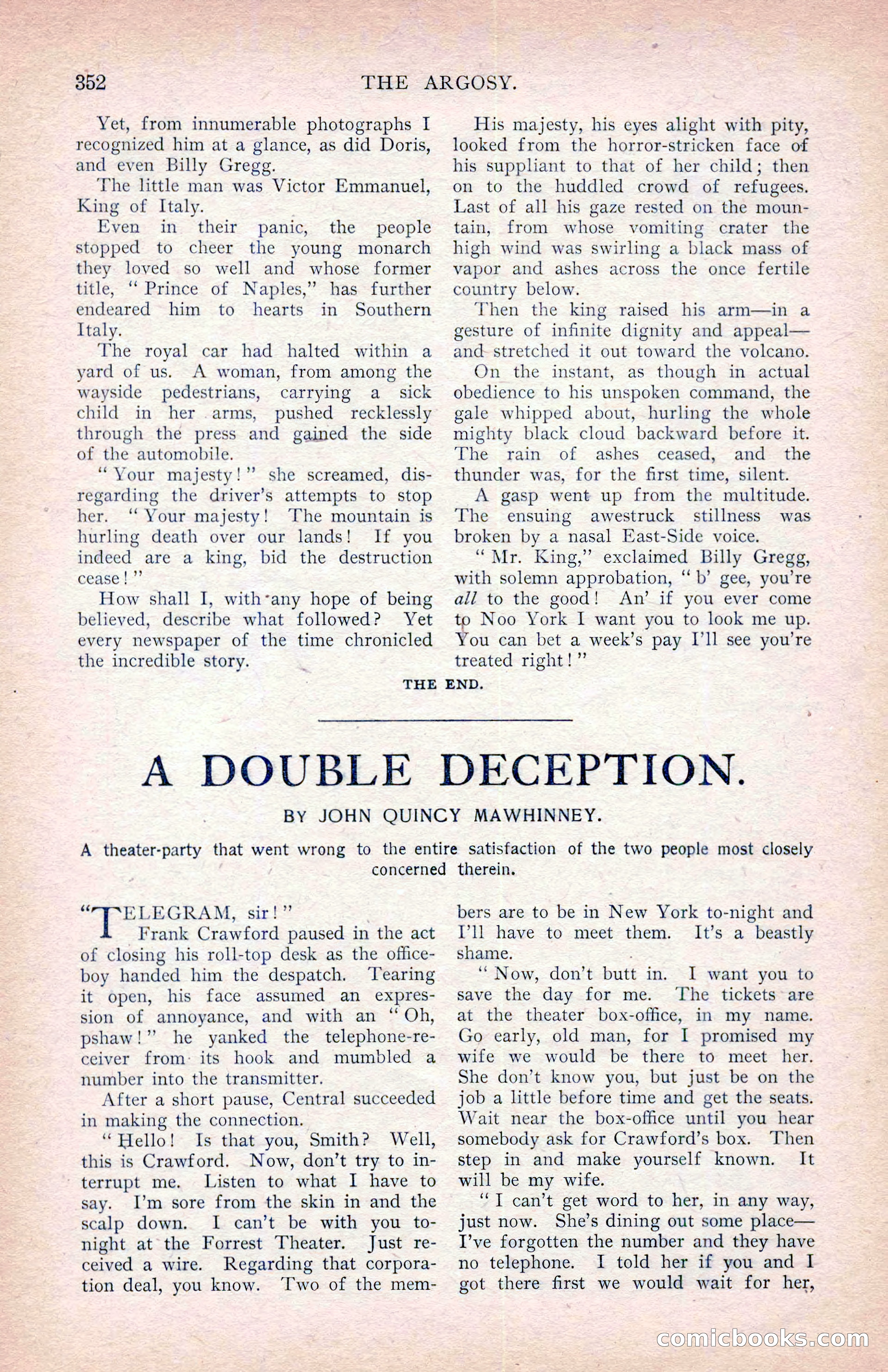 The Argosy, January 1907 — page 170 of 220
