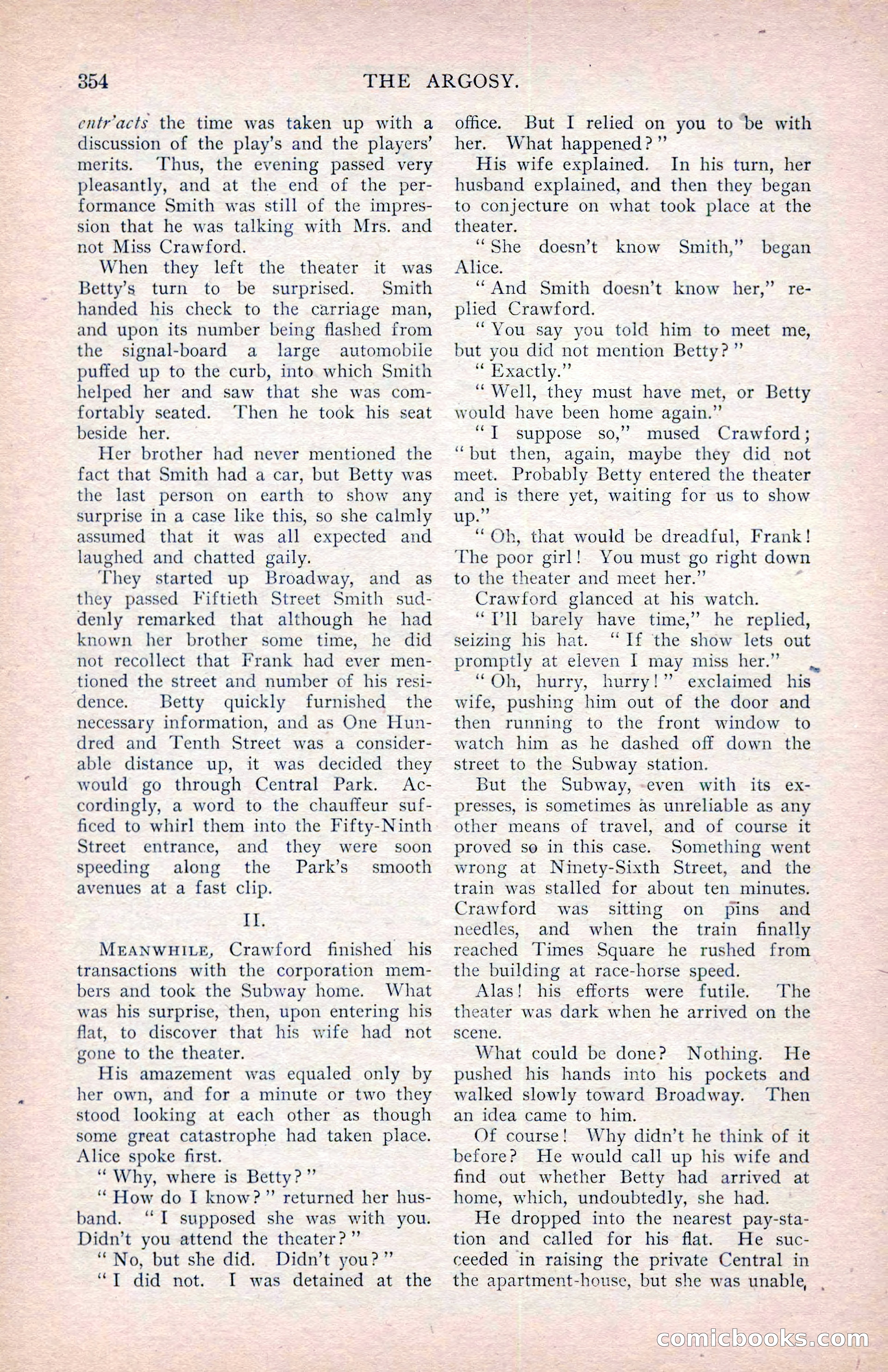 The Argosy, January 1907 — page 172 of 220