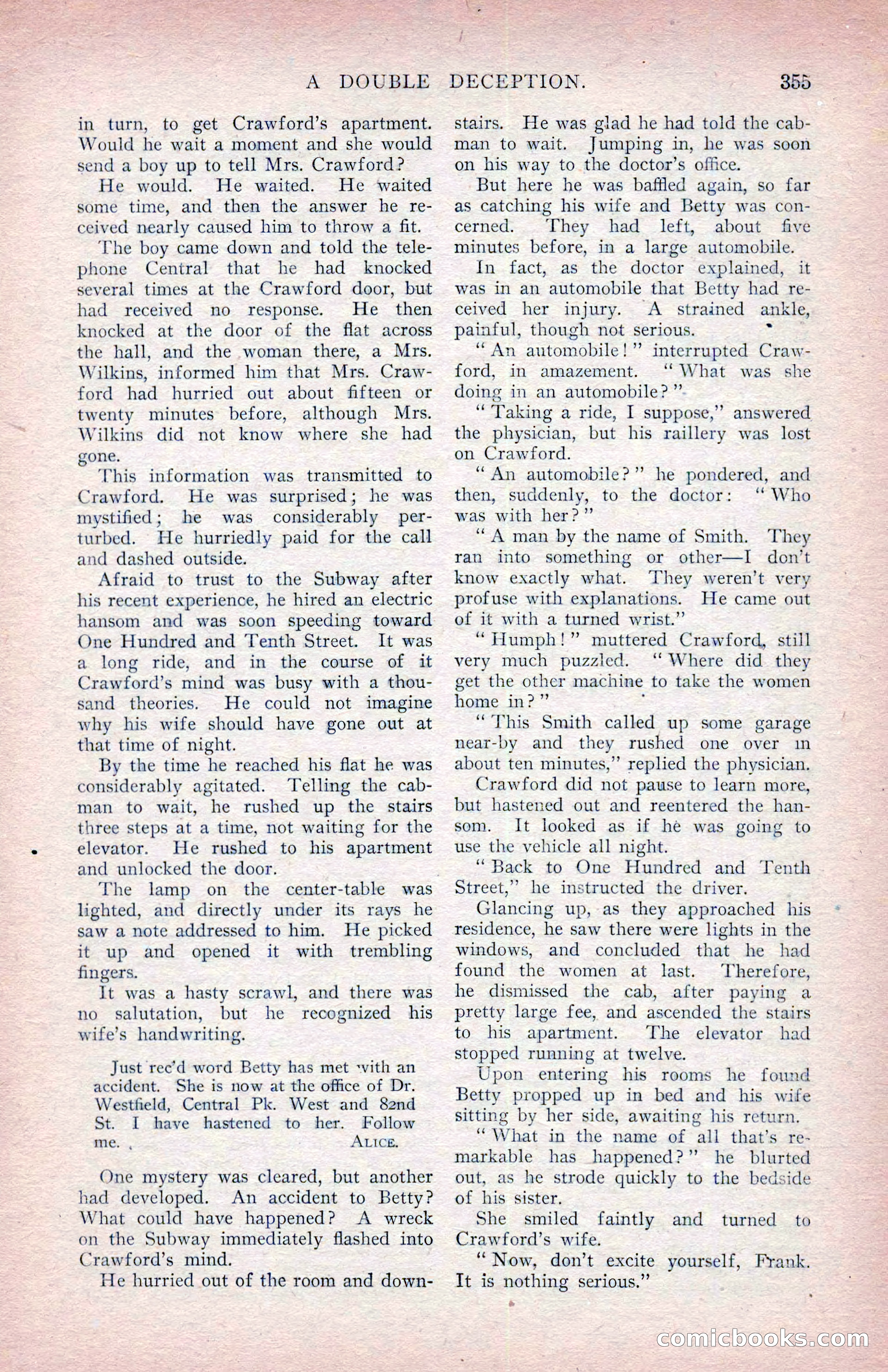 The Argosy, January 1907 — page 173 of 220