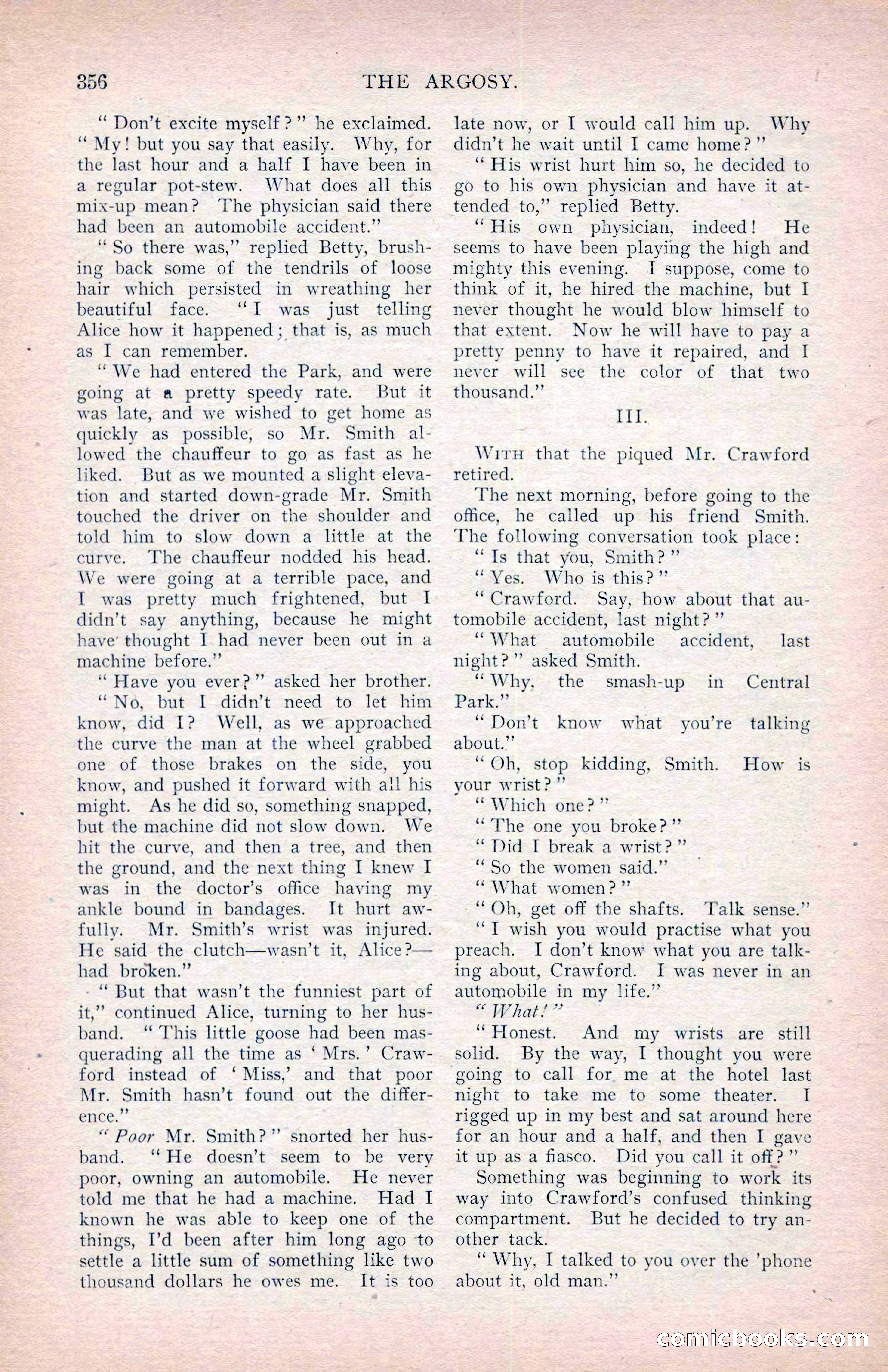 The Argosy, January 1907 — page 174 of 220