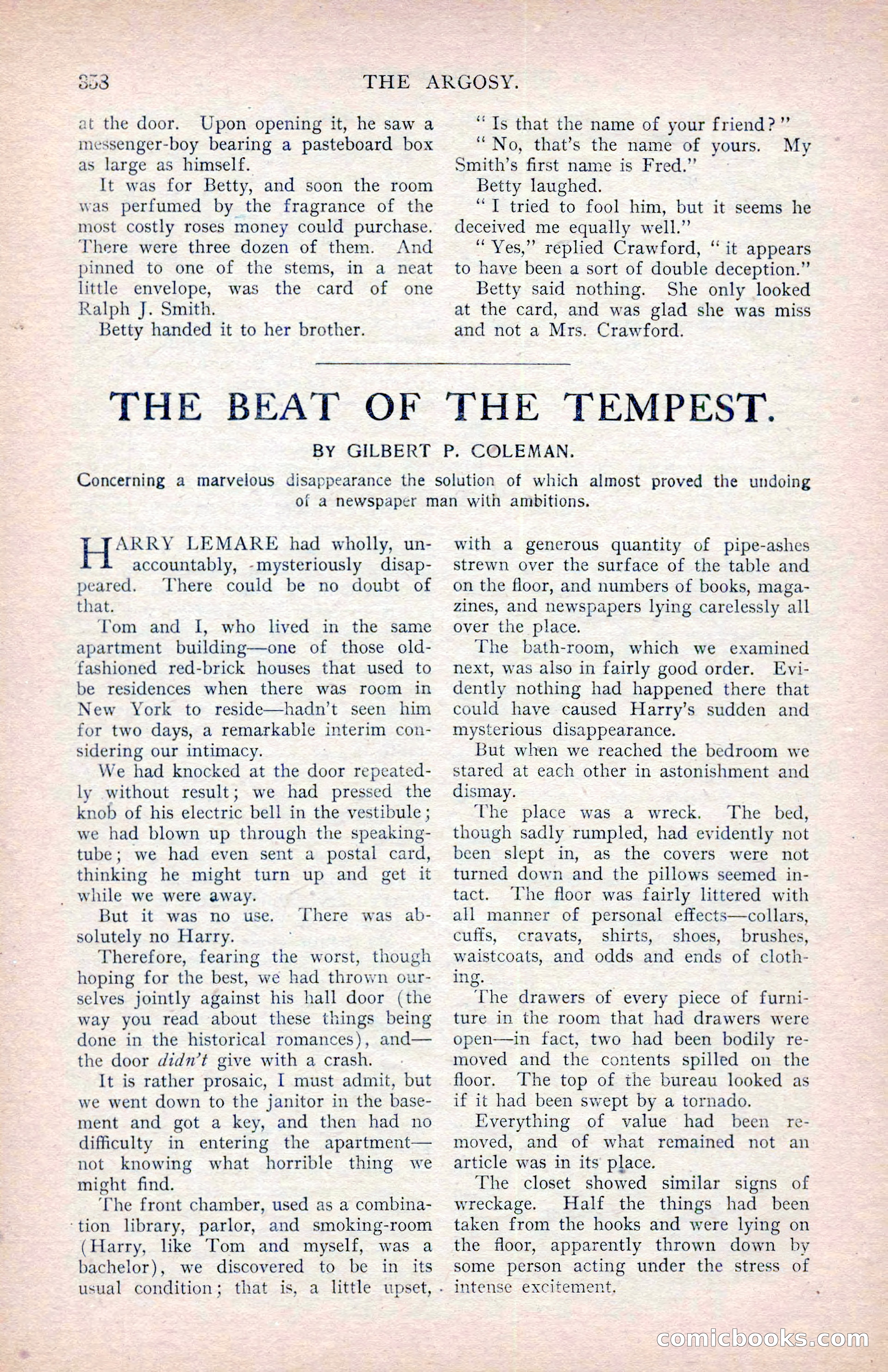 The Argosy, January 1907 — page 176 of 220