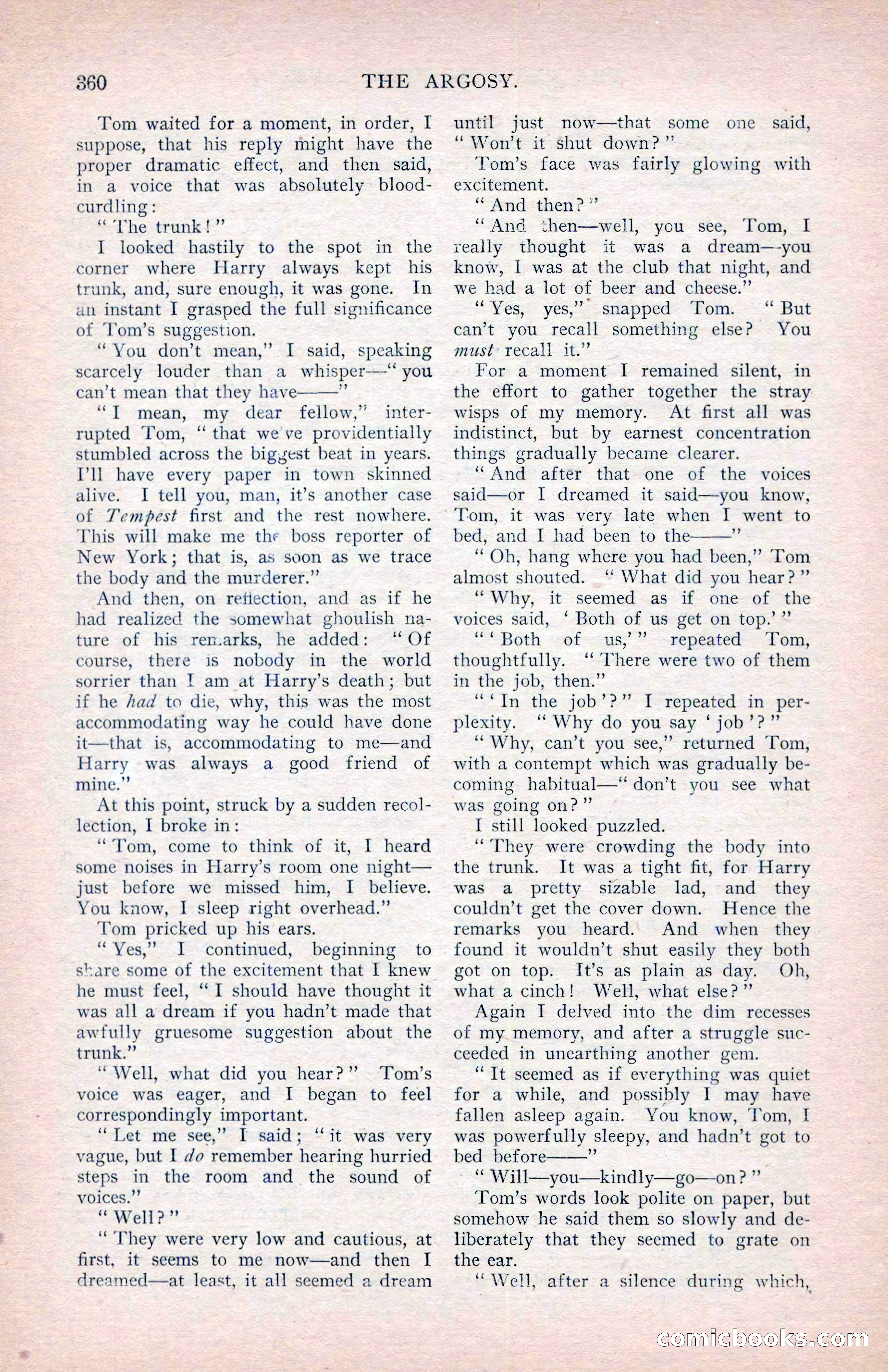 The Argosy, January 1907 — page 178 of 220