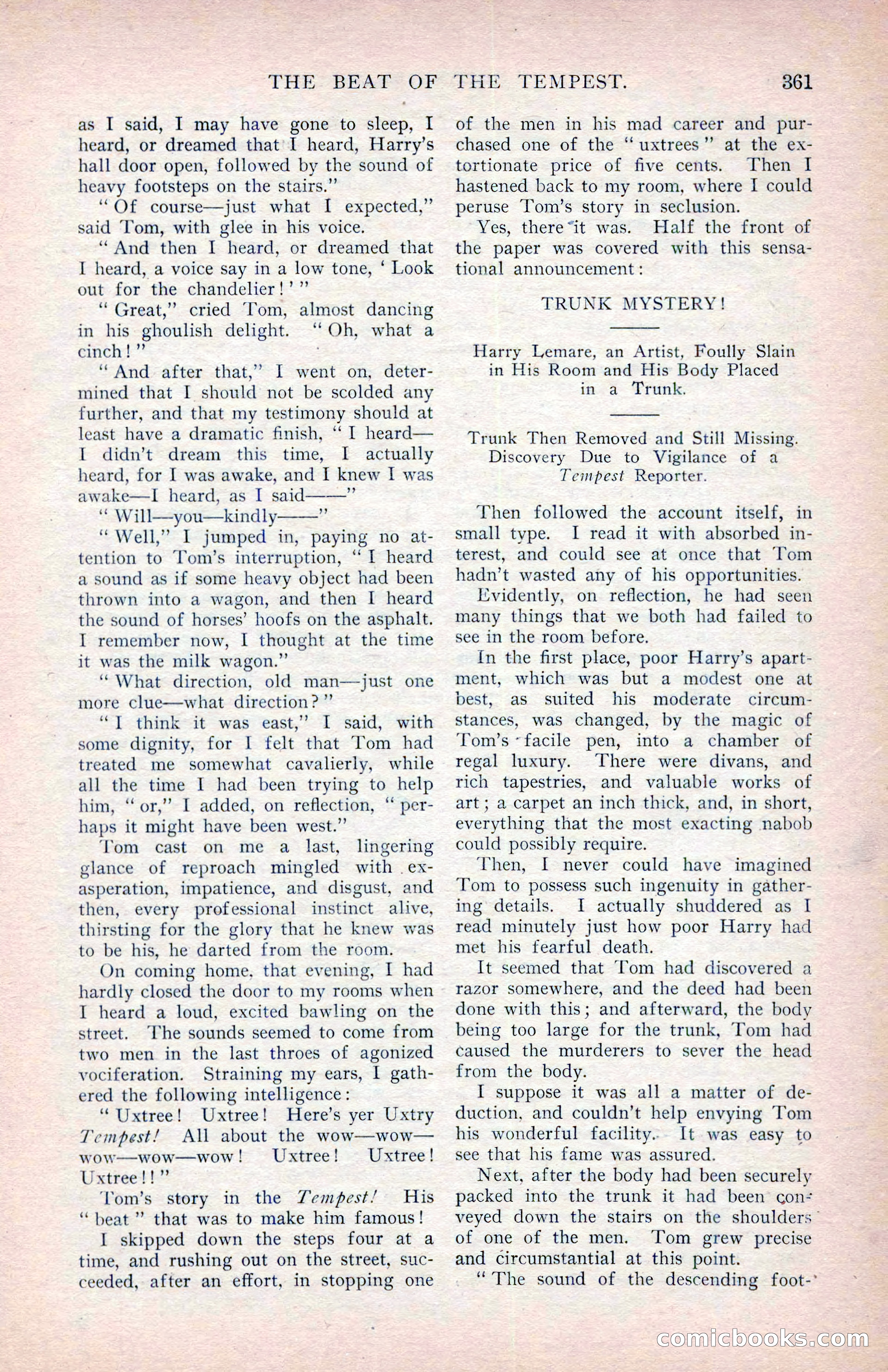 The Argosy, January 1907 — page 179 of 220