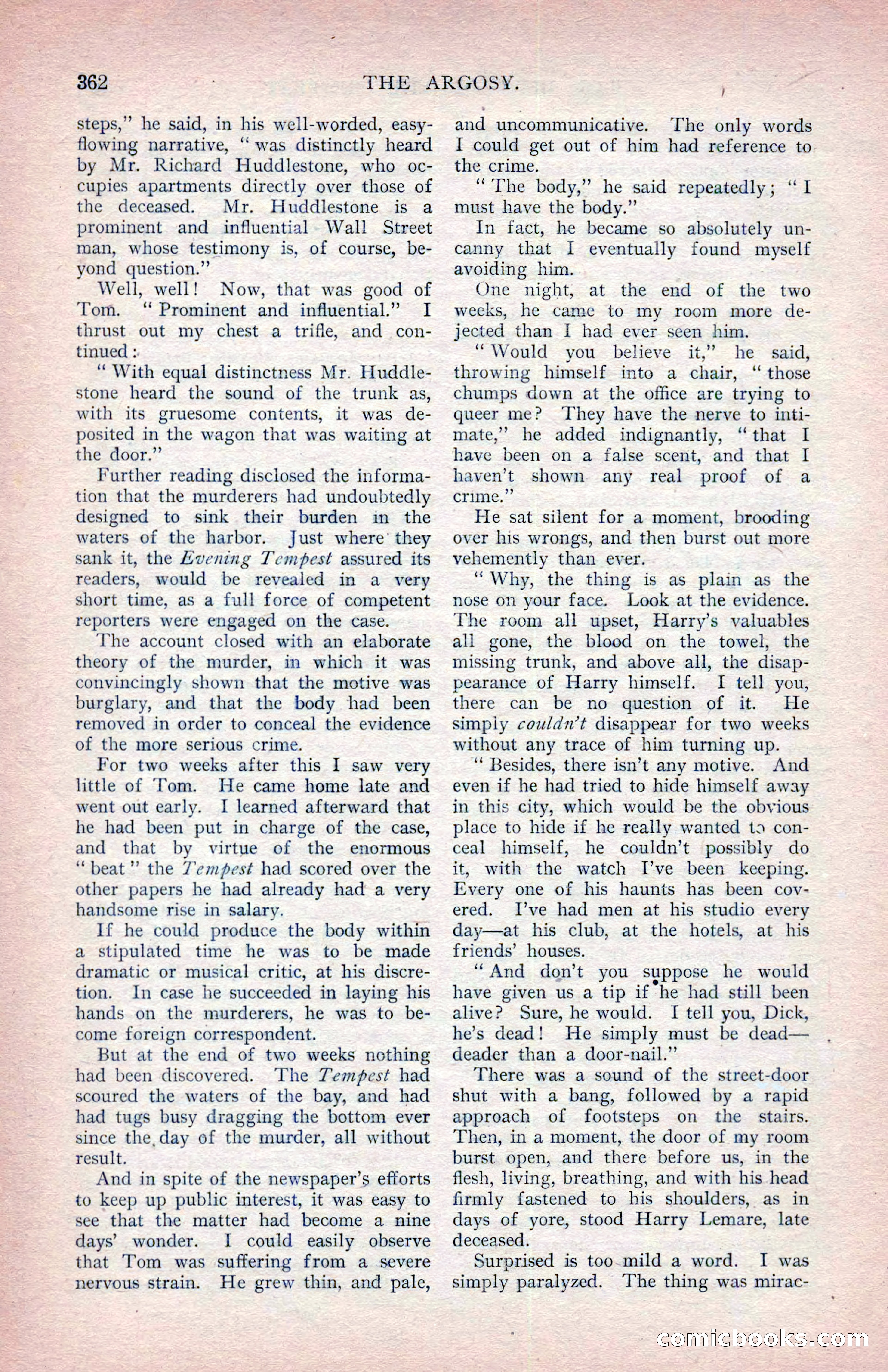 The Argosy, January 1907 — page 180 of 220