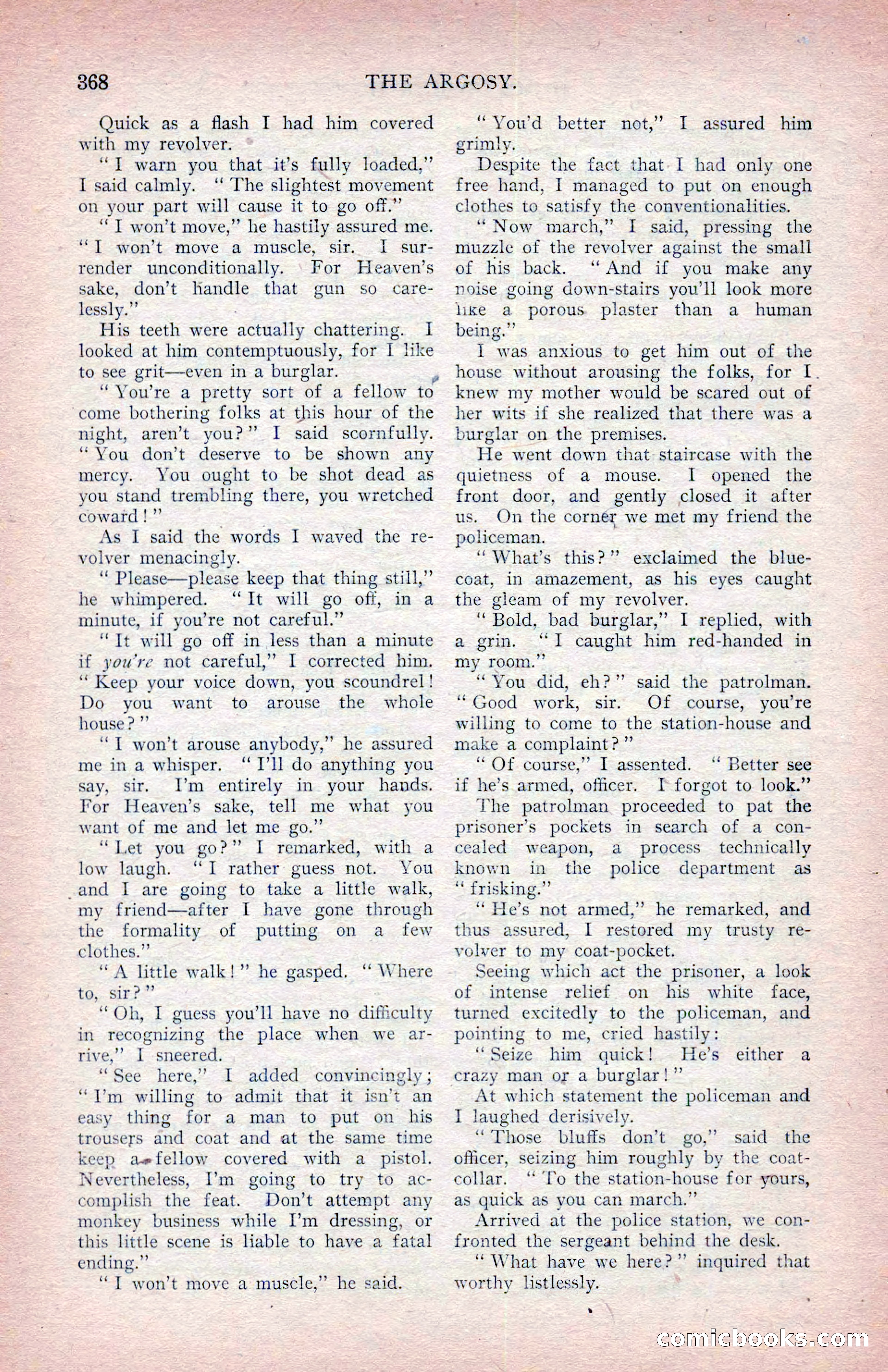 The Argosy, January 1907 — page 186 of 220