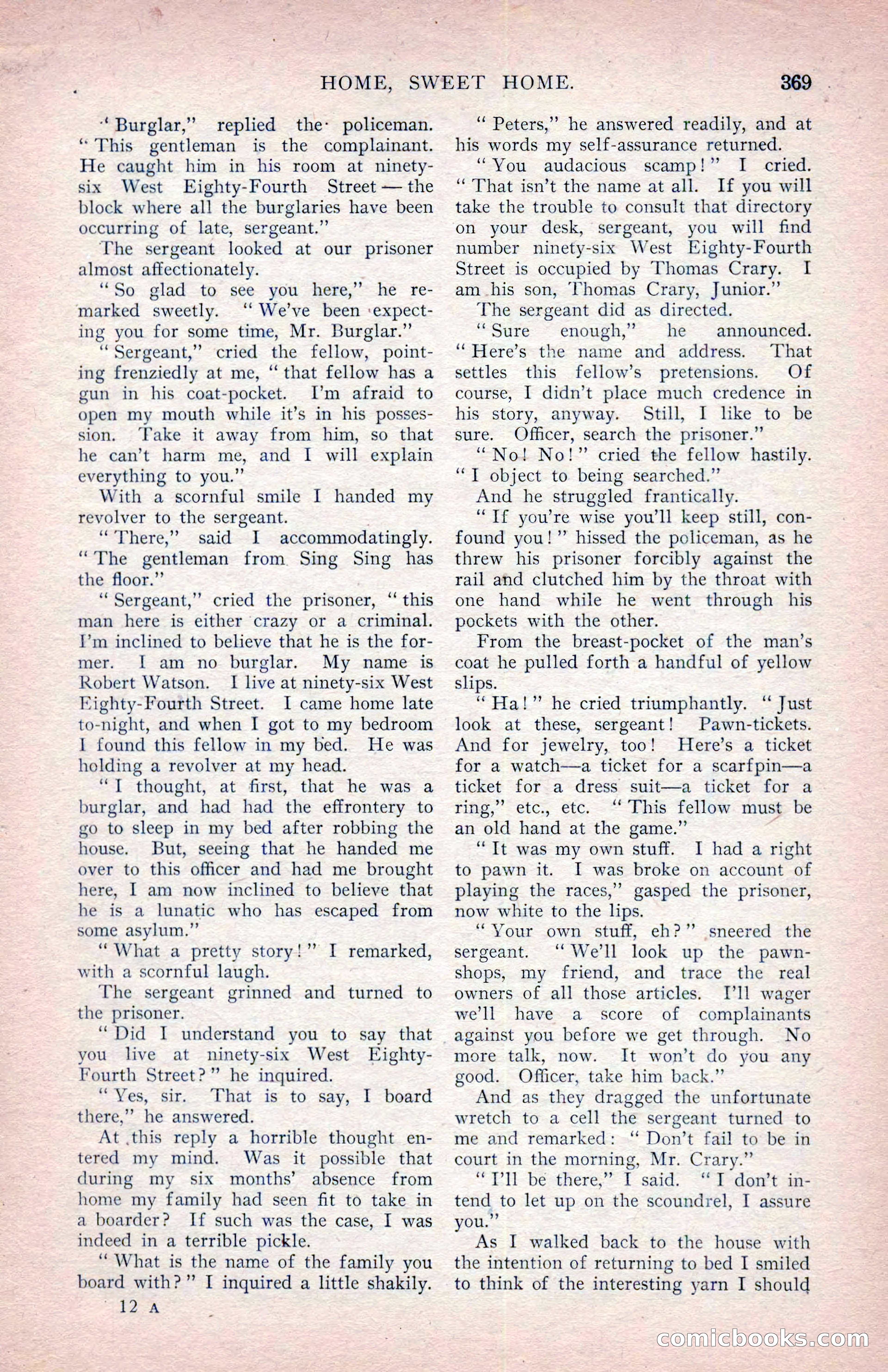The Argosy, January 1907 — page 187 of 220