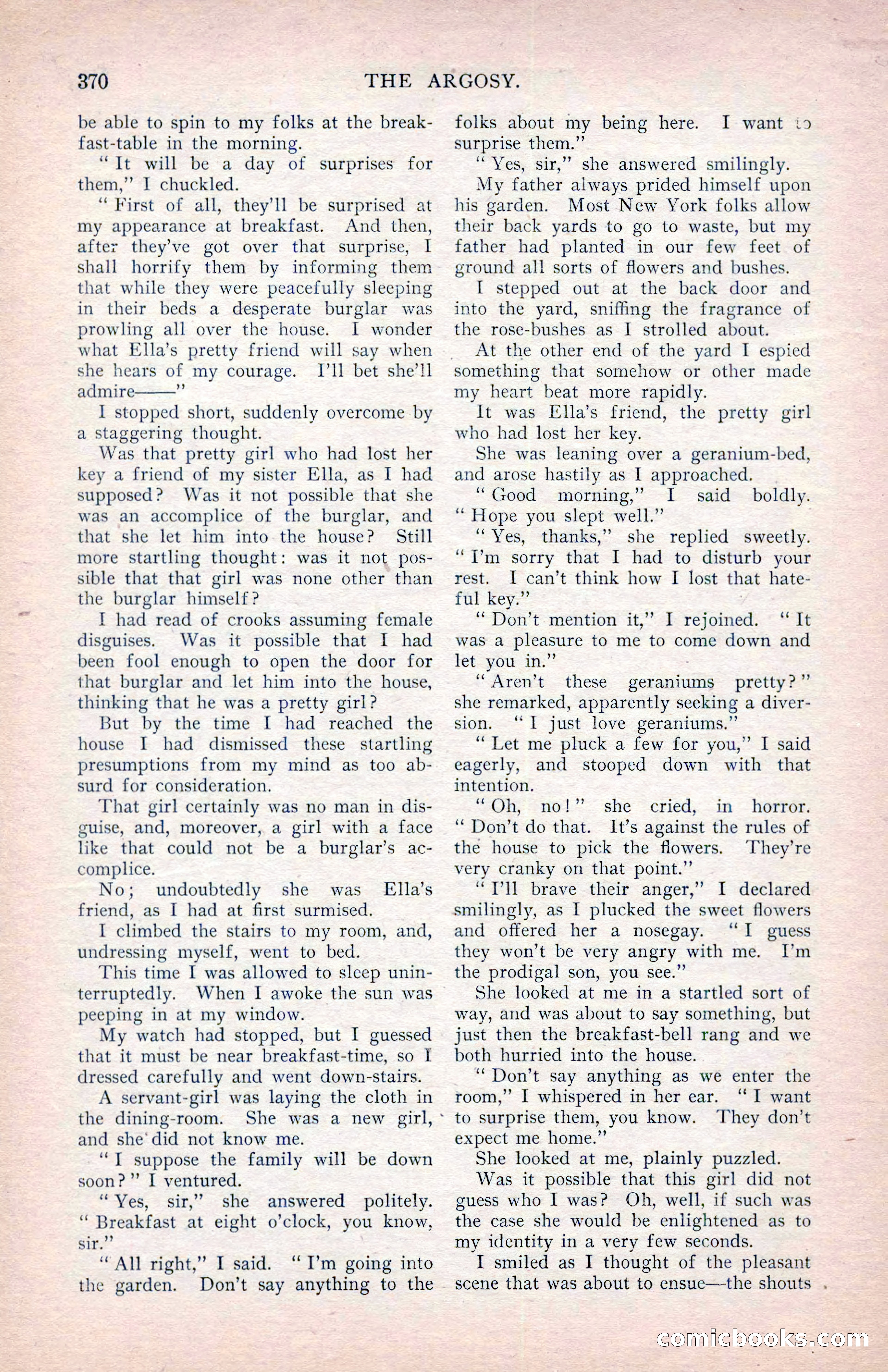 The Argosy, January 1907 — page 188 of 220