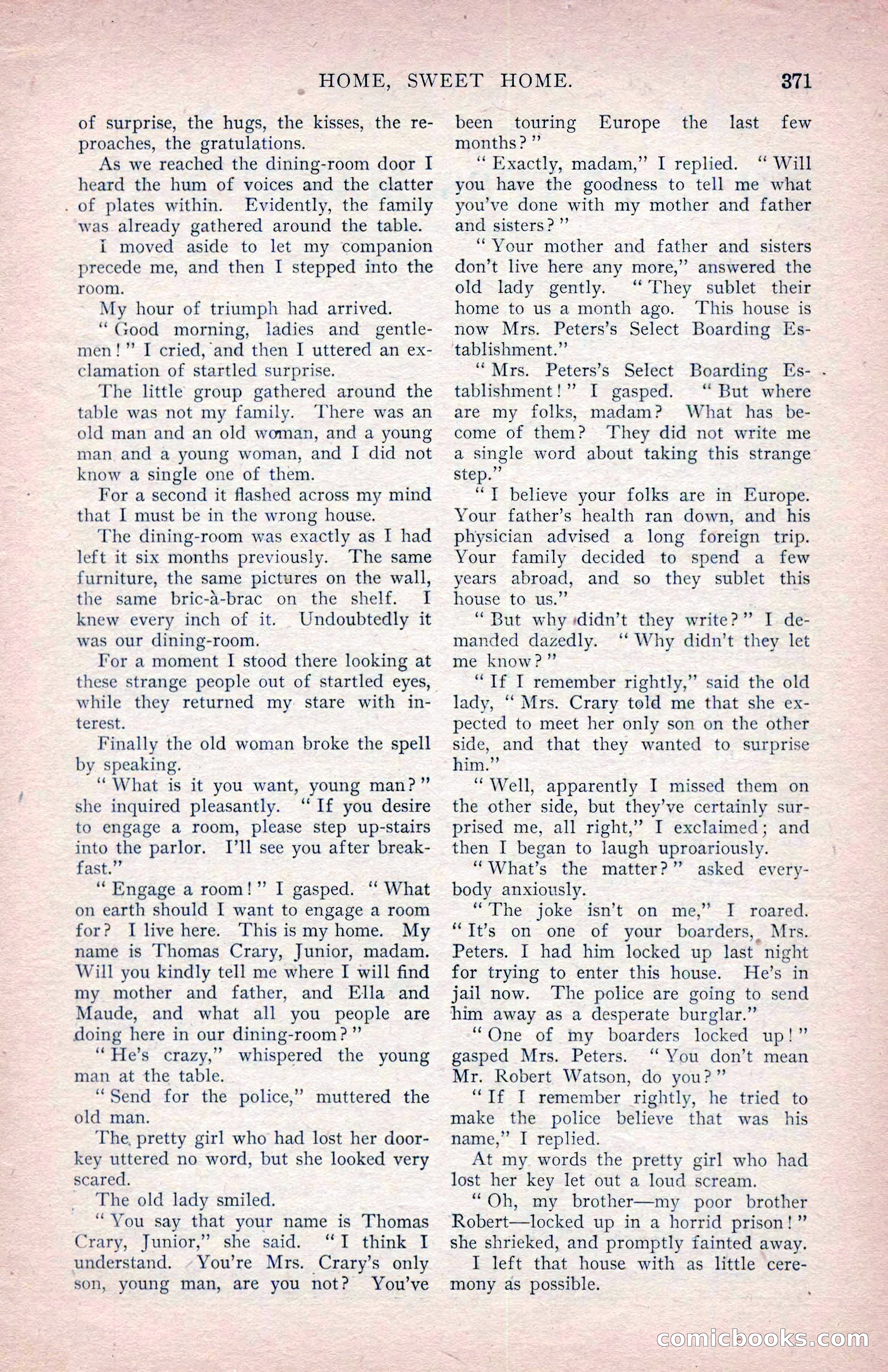 The Argosy, January 1907 — page 189 of 220