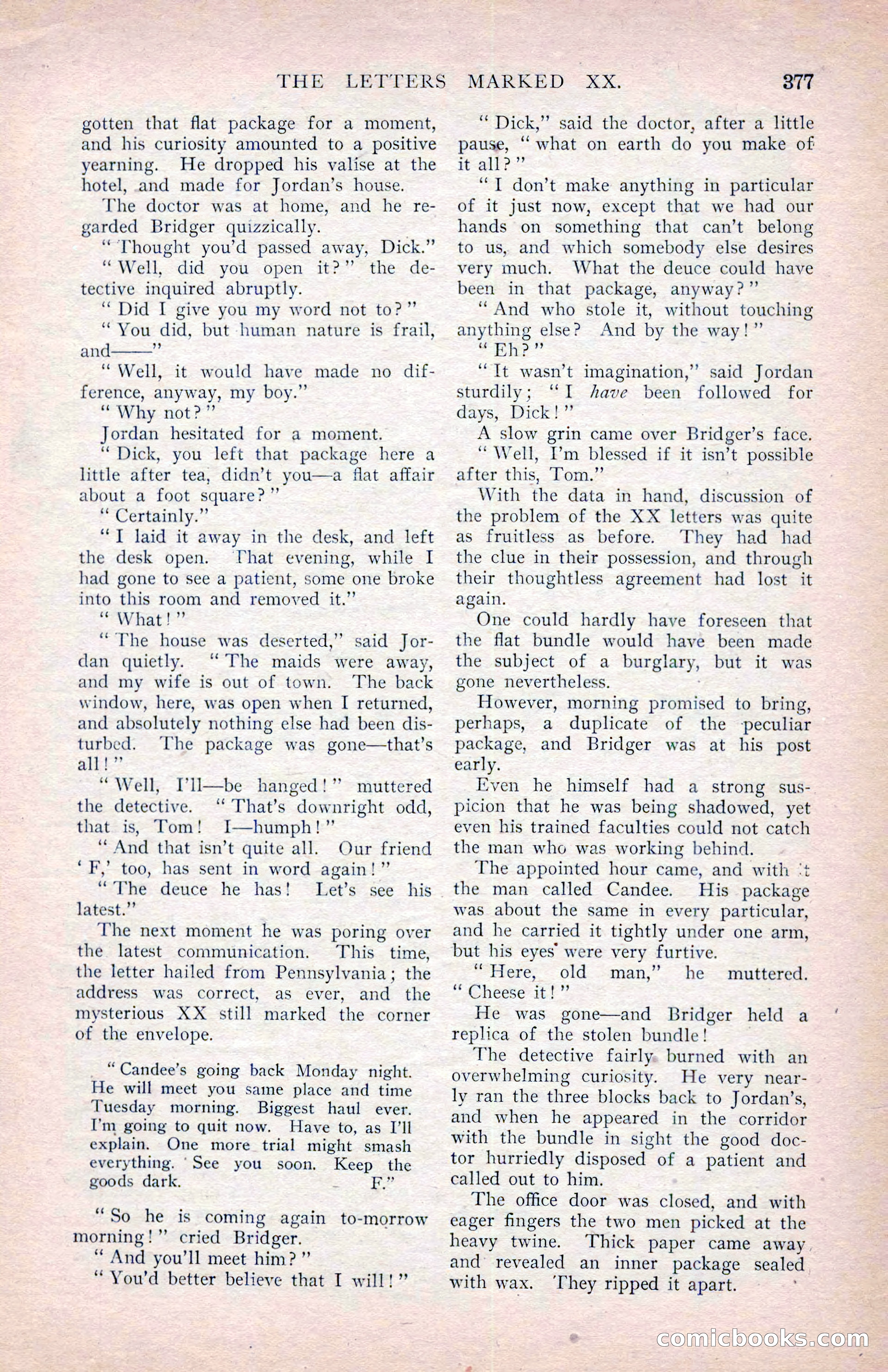 The Argosy, January 1907 — page 195 of 220