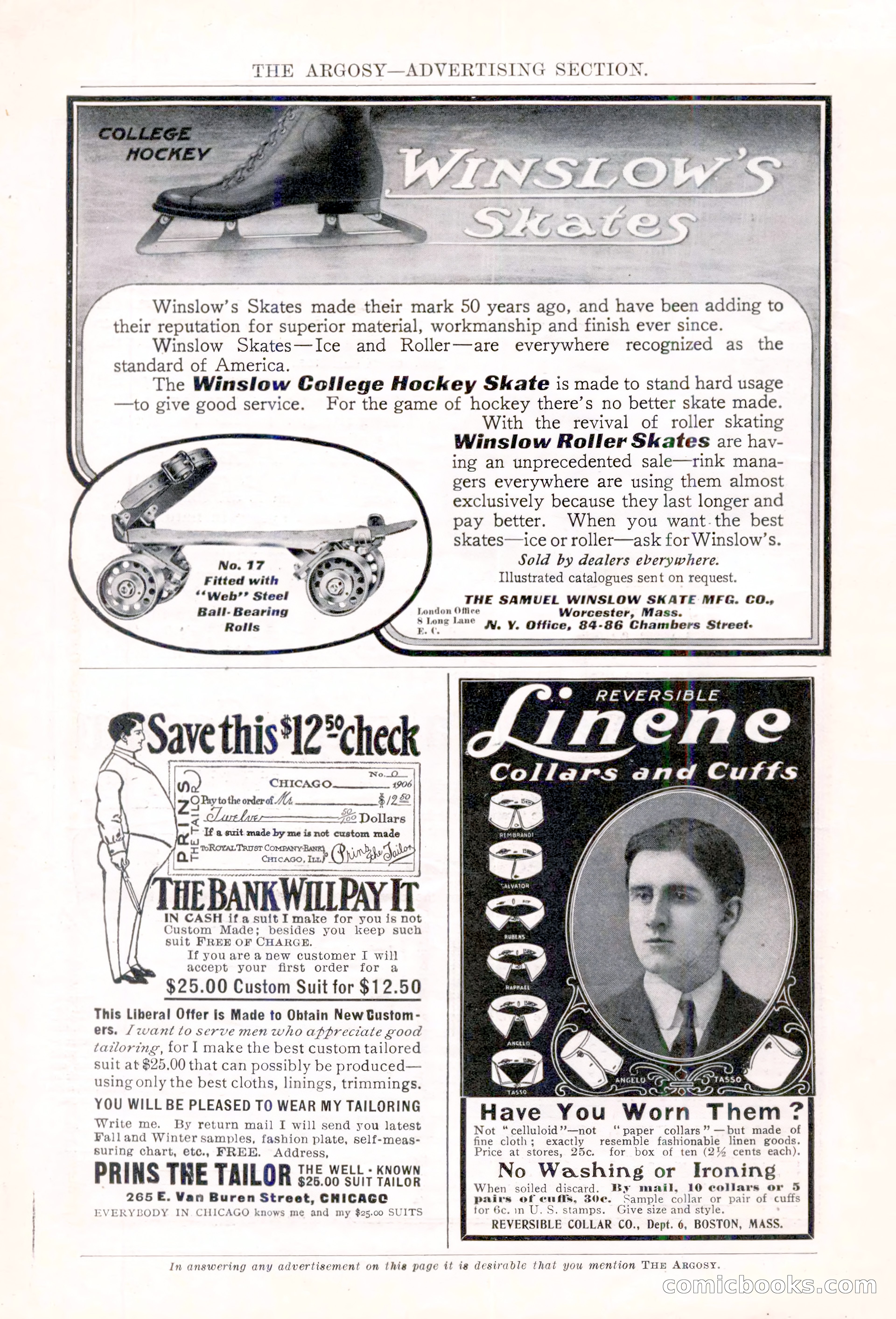 The Argosy, January 1907 — page 208 of 220