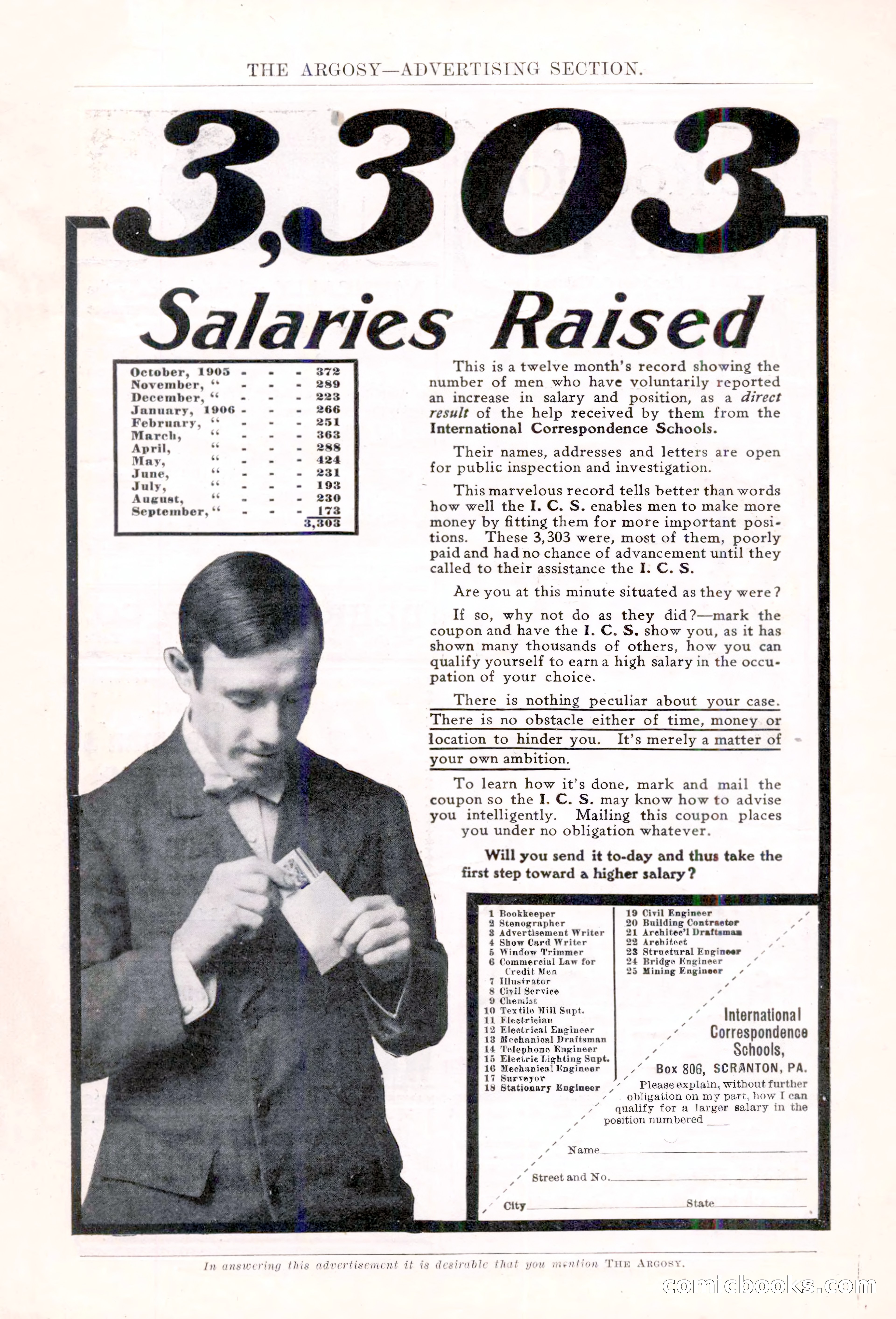 The Argosy, January 1907 — page 209 of 220